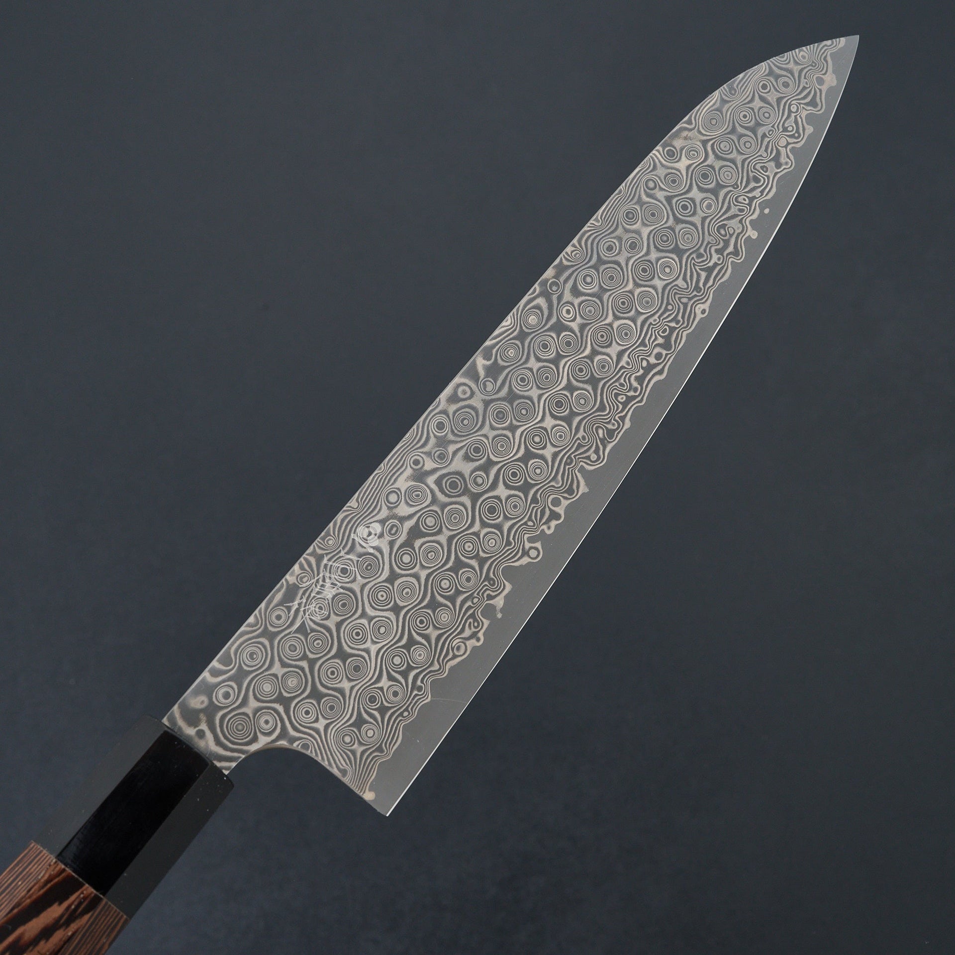 Nigara Hamono Anmon SG2 Damascus Gyuto 240mm-Knife-Handk-Carbon Knife Co
