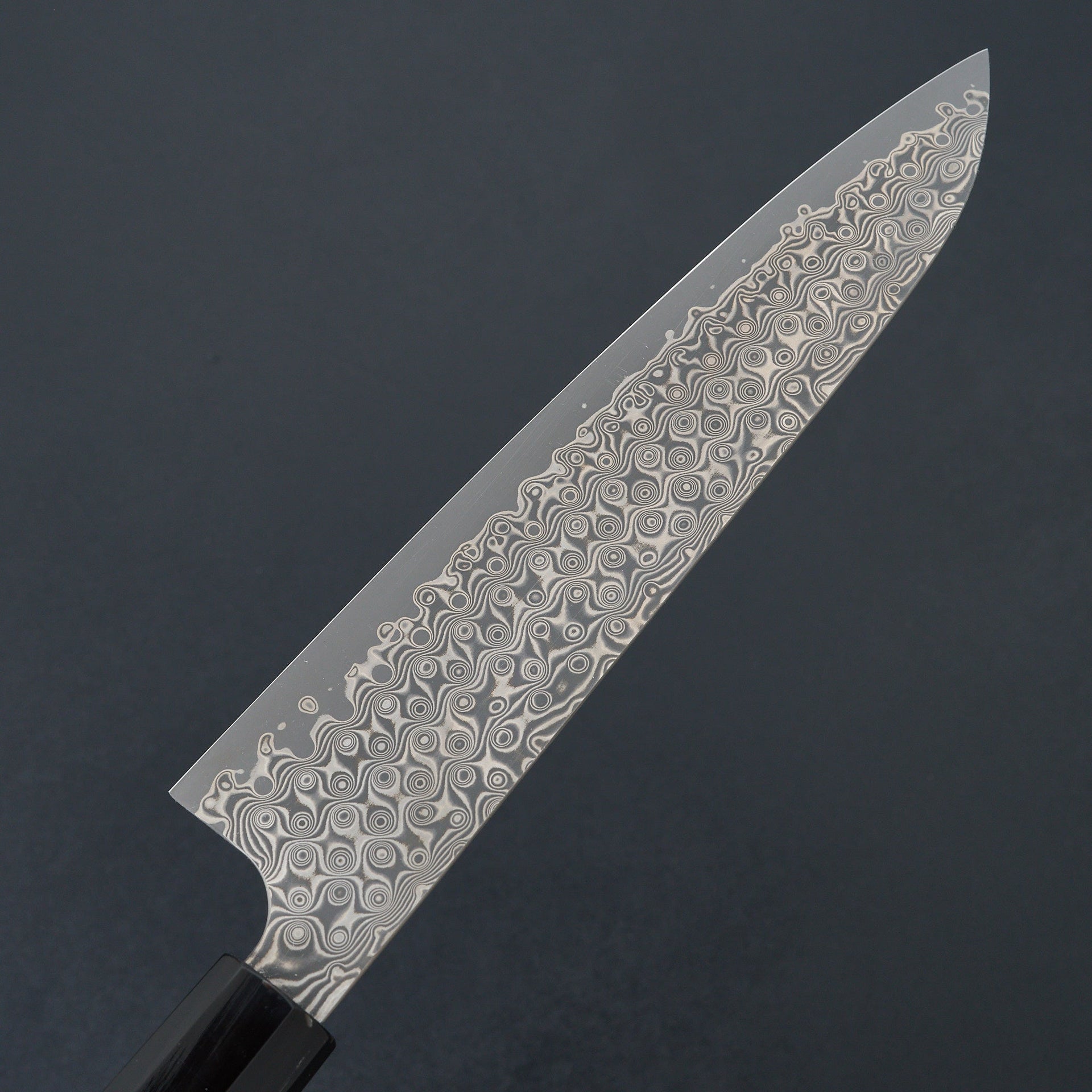 Nigara Hamono Anmon SG2 Damascus Gyuto 240mm-Knife-Handk-Carbon Knife Co
