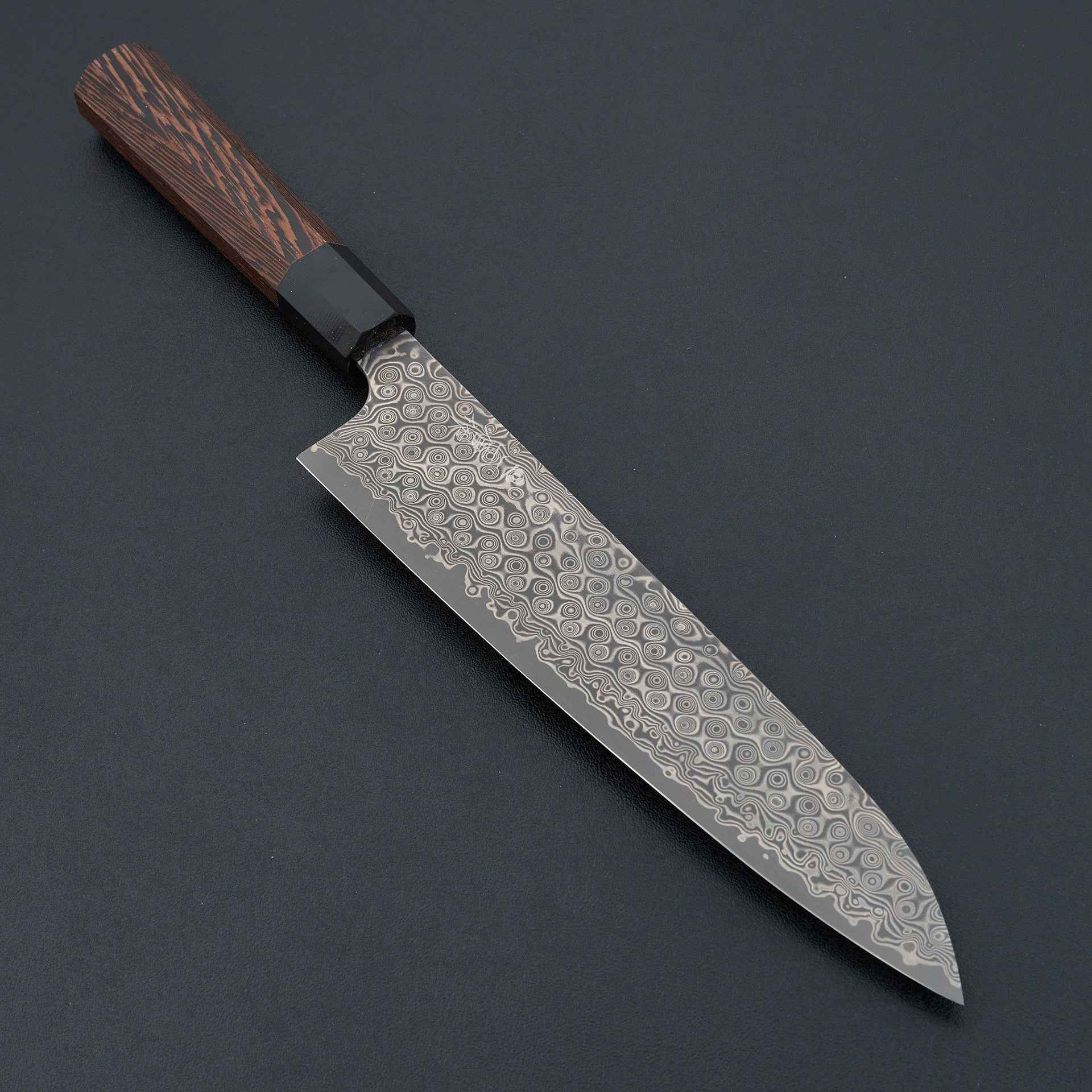 Nigara Hamono Anmon SG2 Damascus Gyuto 240mm-Knife-Handk-Carbon Knife Co