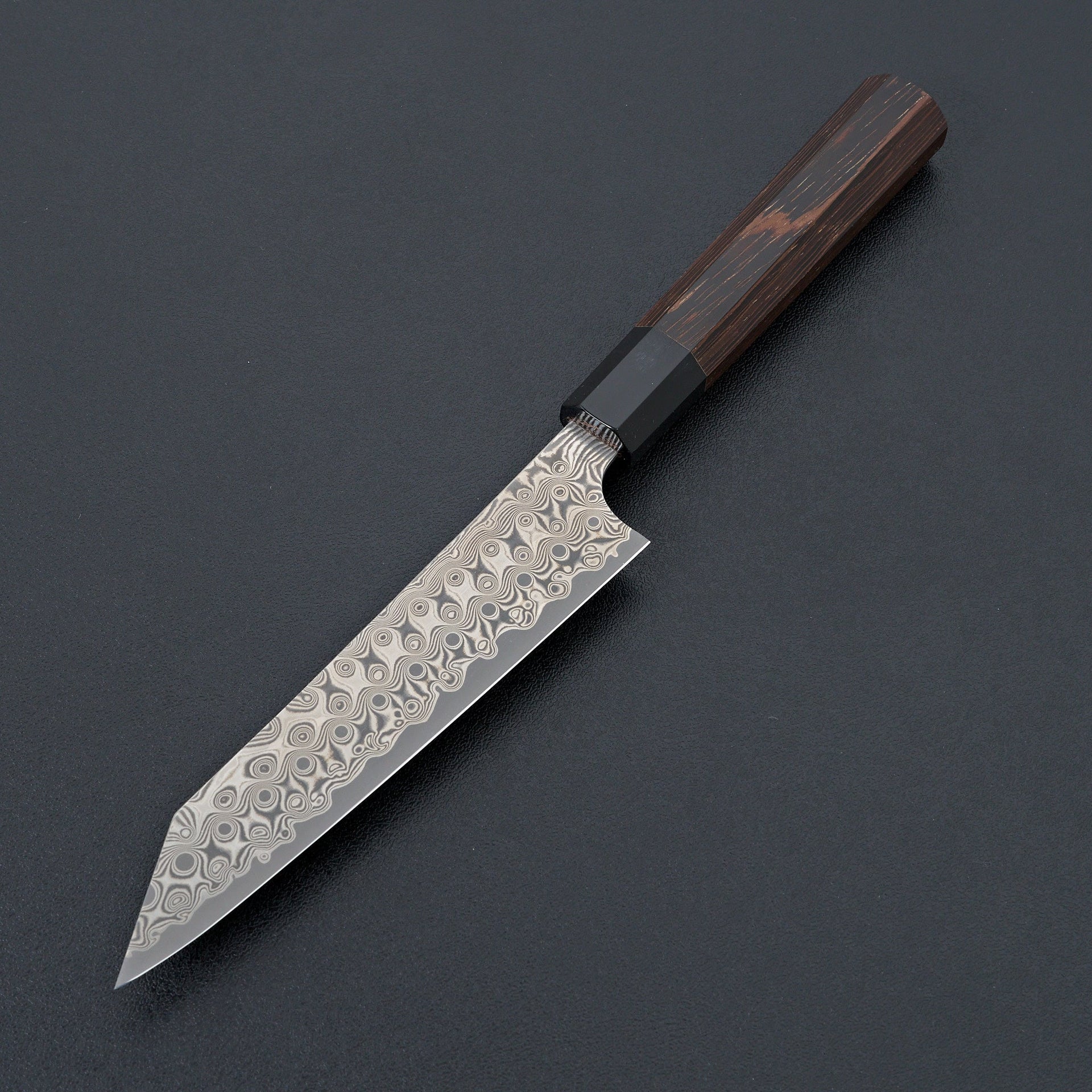 Nigara Hamono Anmon SG2 Damascus Kiritsuke Petty 150mm-Knife-Handk-Carbon Knife Co