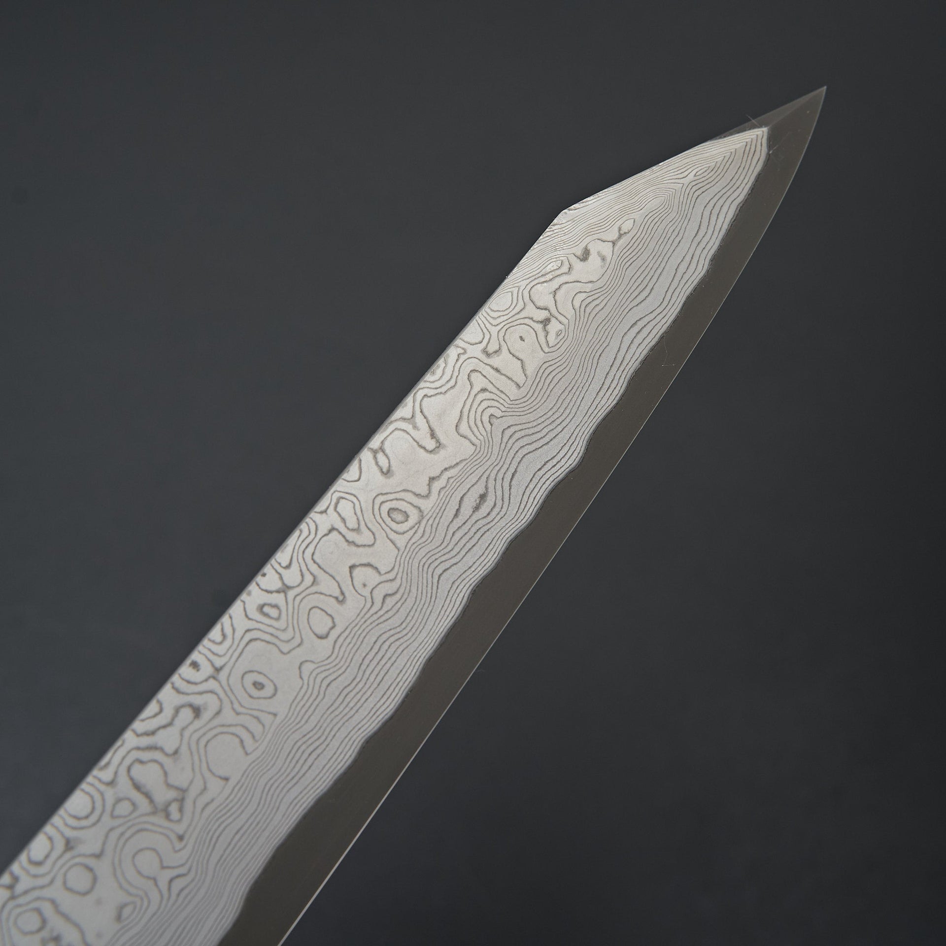 Nigara Hamono Blue 2 Kurozume Damascus Kiritsuke Yanagiba 270mm-Knife-Handk-Carbon Knife Co
