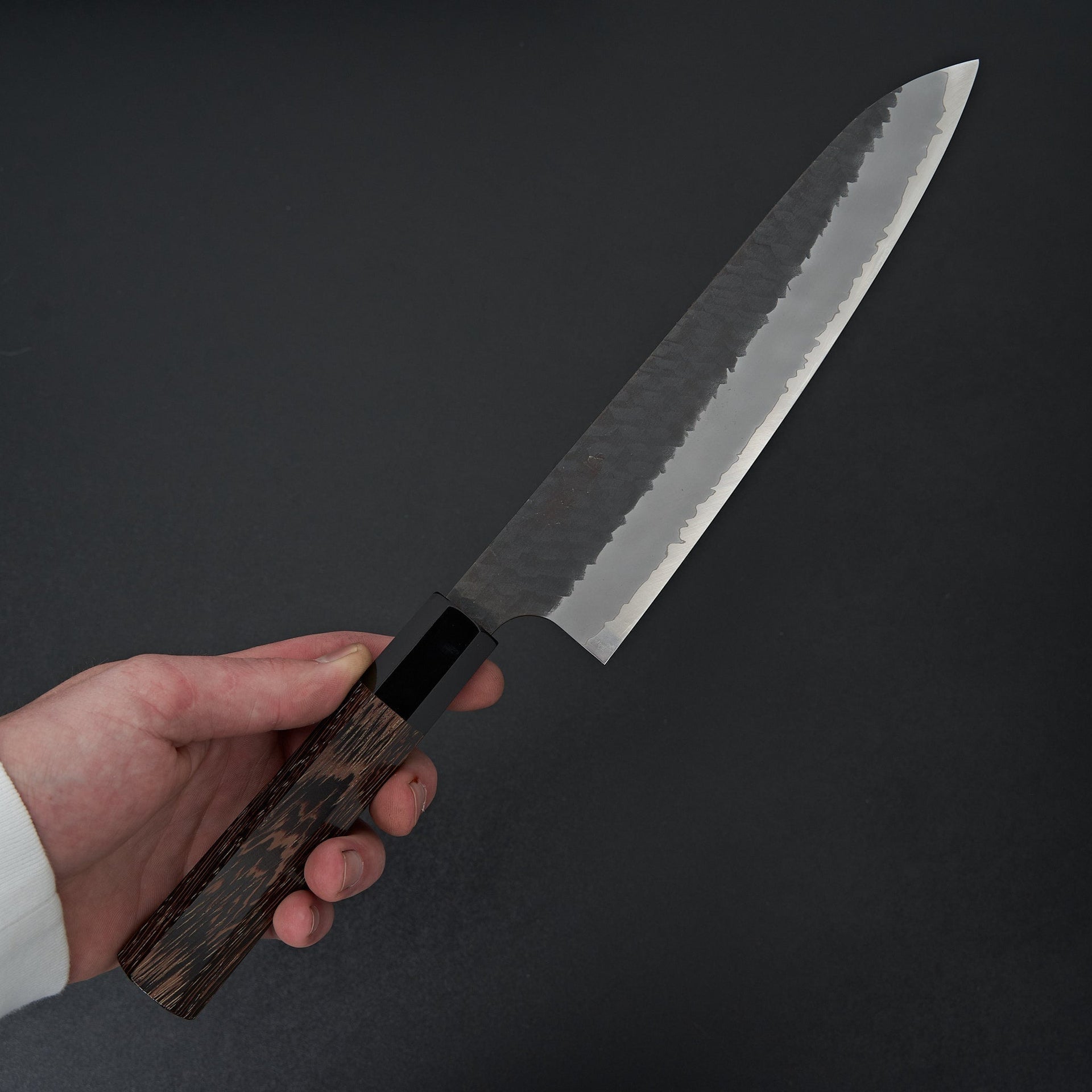 Nigara Hamono SG2 Kurouchi Tsuchime Gyuto 240mm-Knife-Handk-Carbon Knife Co