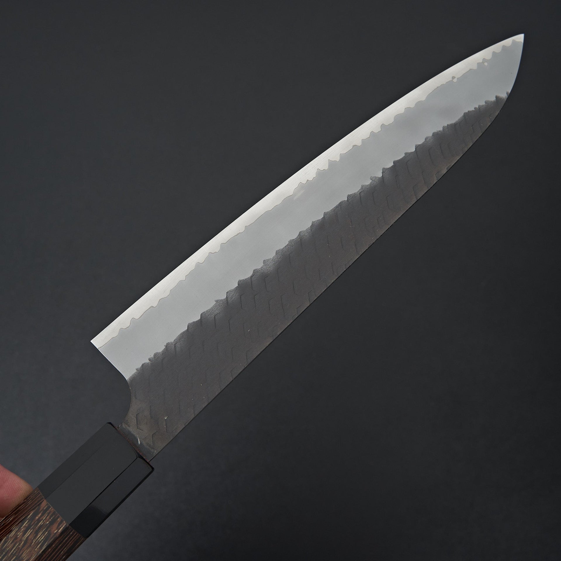 Nigara Hamono SG2 Kurouchi Tsuchime Gyuto 240mm-Knife-Handk-Carbon Knife Co