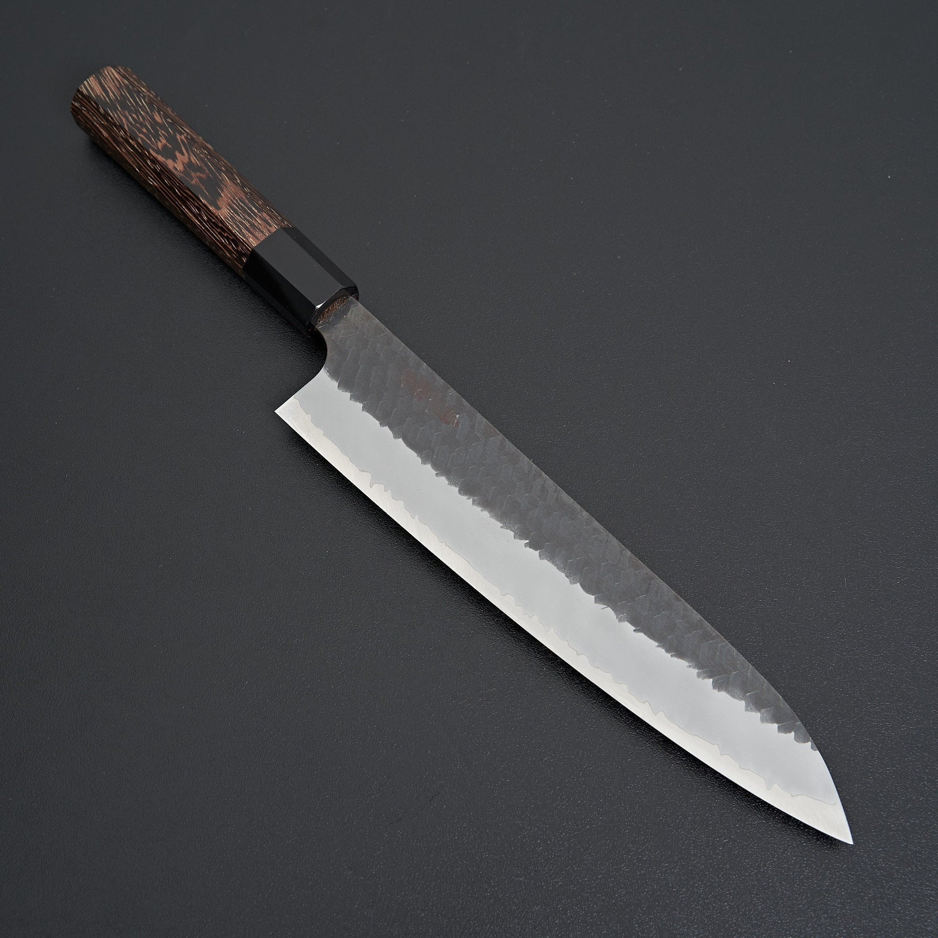 Nigara Hamono SG2 Kurouchi Tsuchime Gyuto 240mm-Knife-Handk-Carbon Knife Co