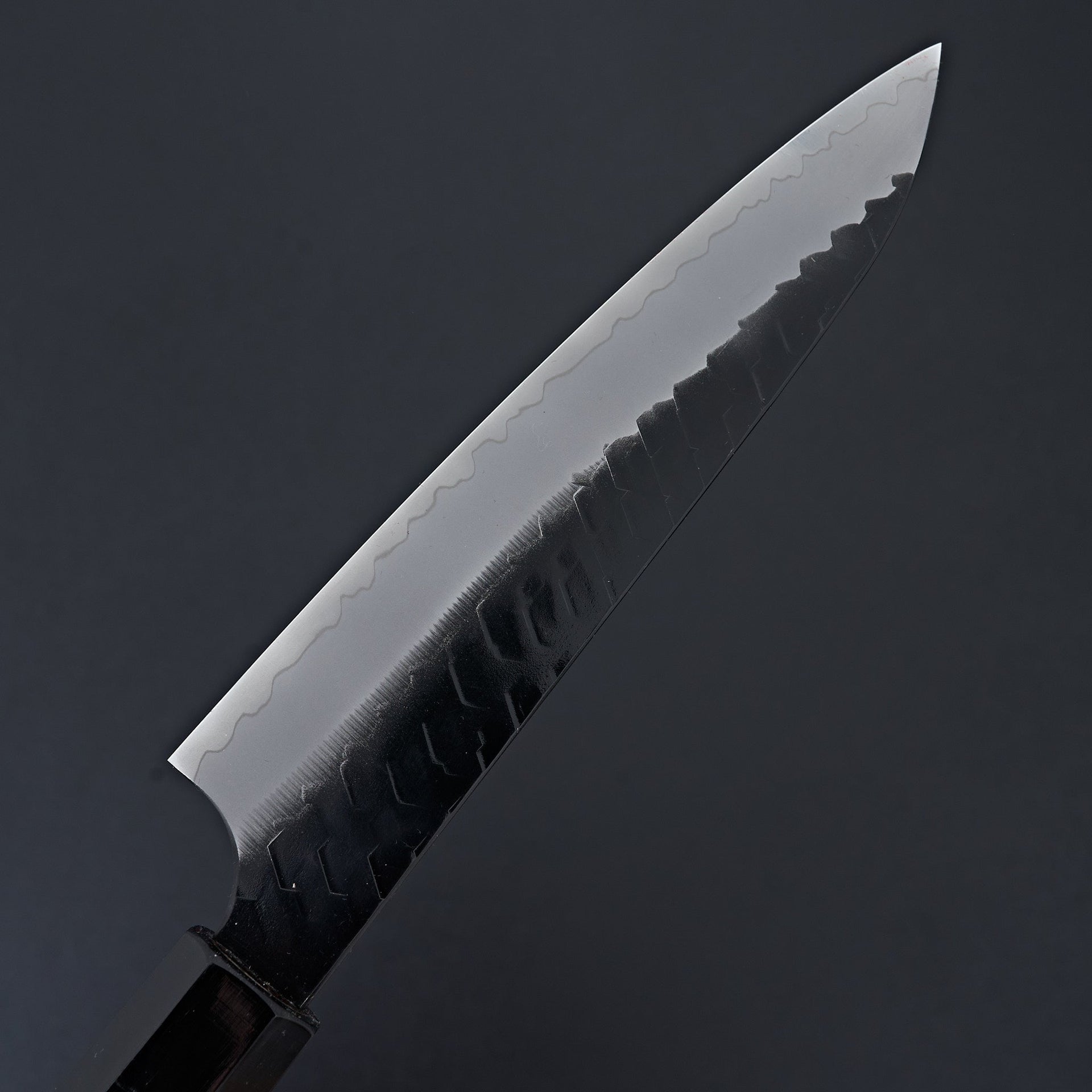 Nigara Hamono SG2 Kurouchi Tsuchime Petty 150mm-Knife-Handk-Carbon Knife Co