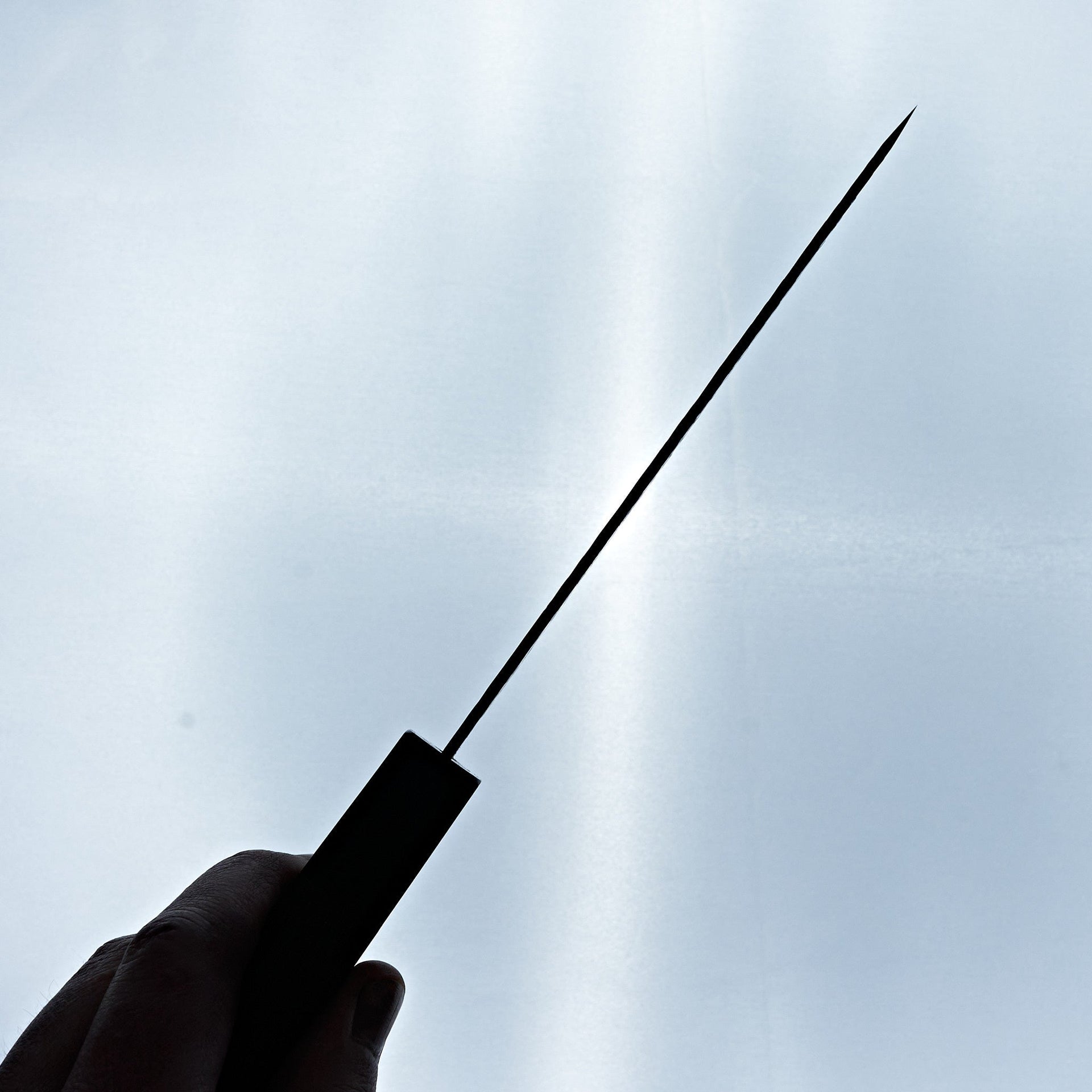 Nigara Hamono SG2 Kurouchi Tsuchime Santoku 180mm-Knife-Handk-Carbon Knife Co