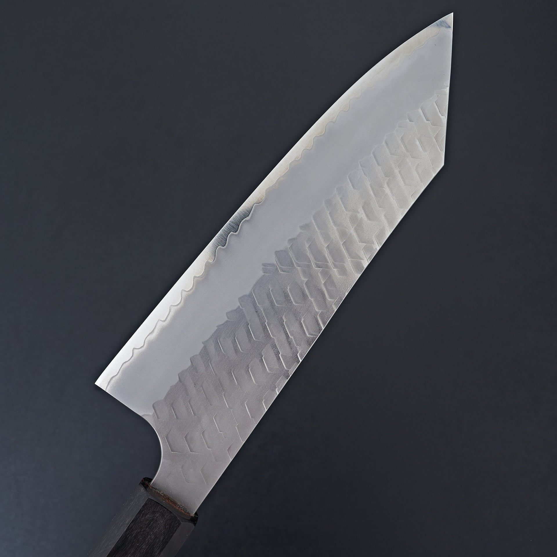 Nigara Hamono SG2 Migaki Tsuchime Bunka 180mm-Knife-Handk-Carbon Knife Co