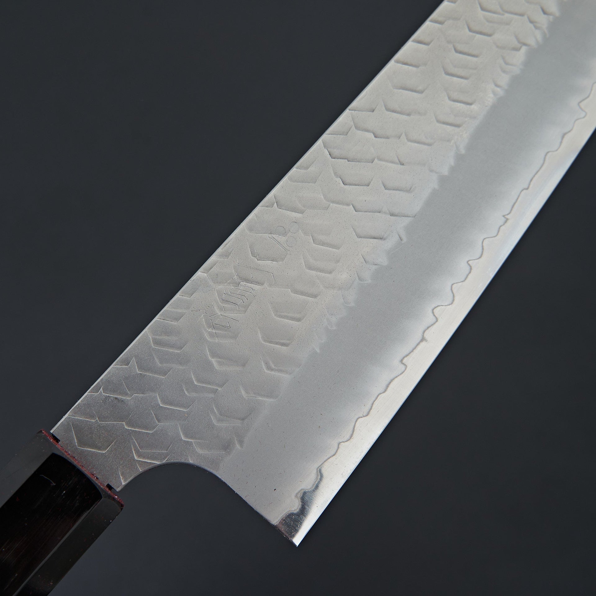 Nigara Hamono SG2 Migaki Tsuchime Kiritsuke Gyuto 210mm-Knife-Handk-Carbon Knife Co
