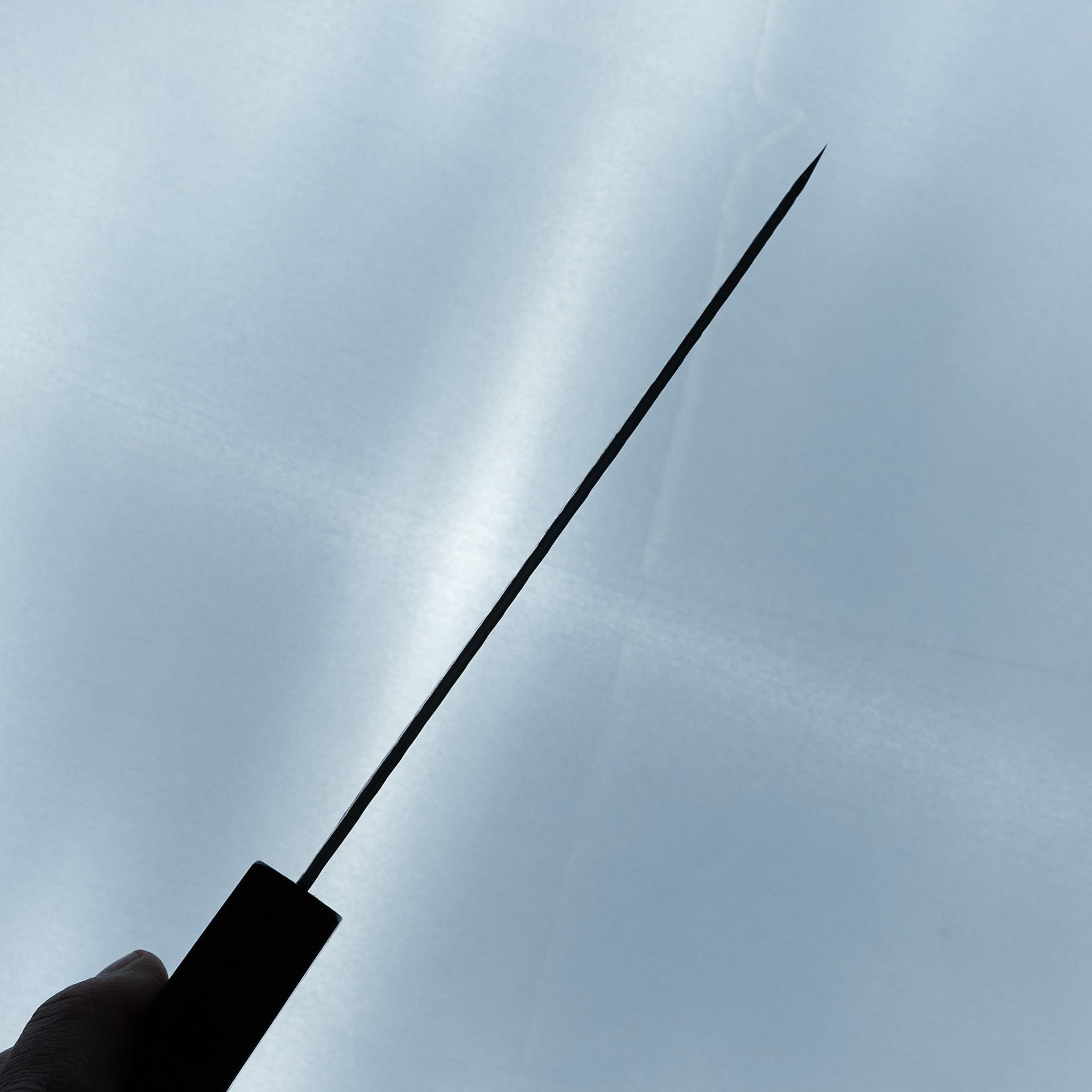 Nigara Hamono SG2 Migaki Tsuchime Santoku 180mm-Knife-Handk-Carbon Knife Co