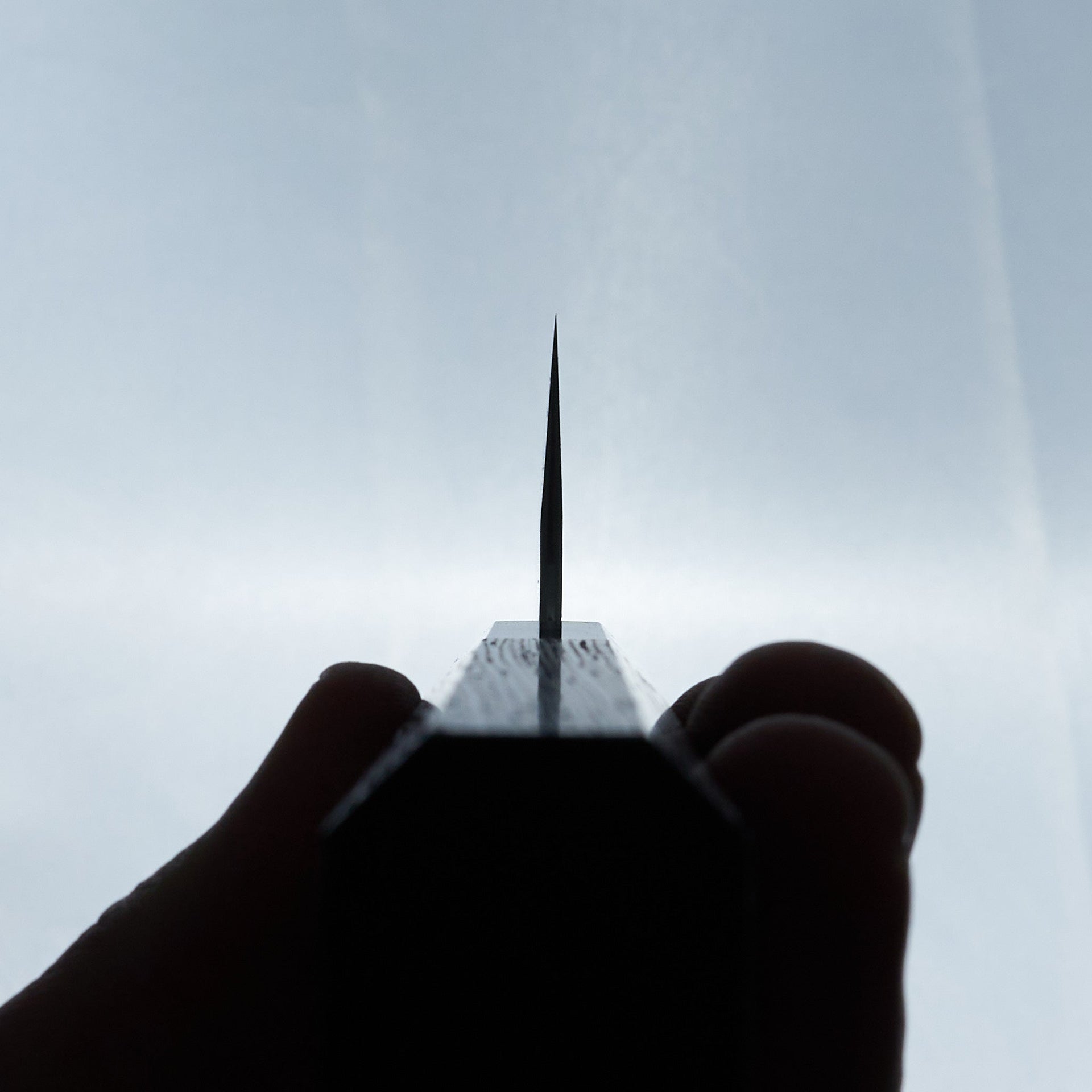 Nigara Hamono VG10 Tsuchime Damascus Bunka 180mm-Knife-Handk-Carbon Knife Co