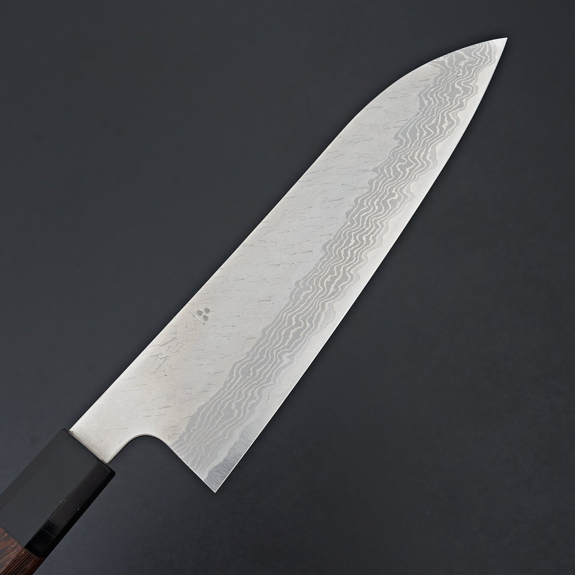 Nigara Hamono VG10 Tsuchime Damascus Gyuto 210mm-Knife-Handk-Carbon Knife Co