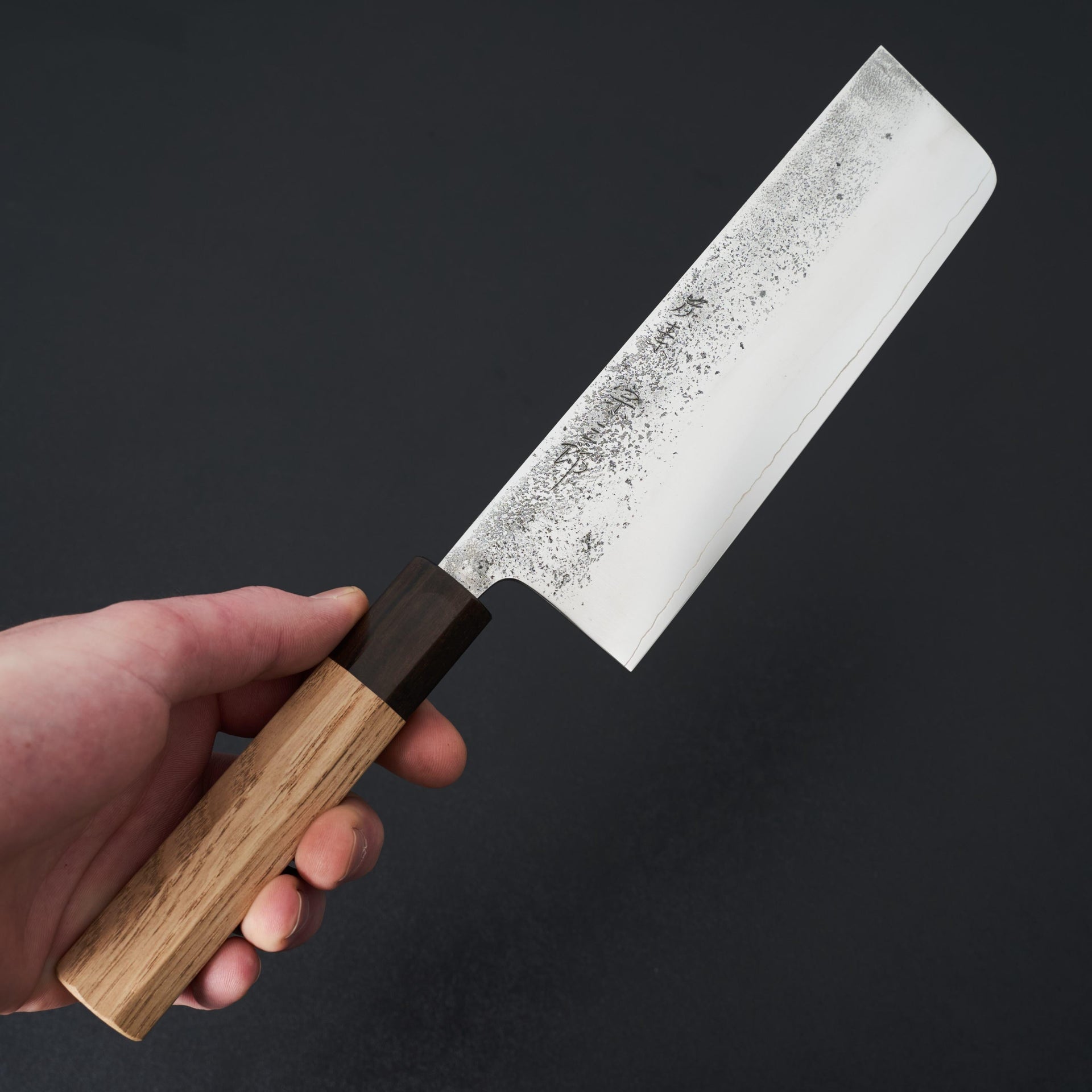 Nihei SLD Nashiji Nakiri 165mm-Knife-Nihei-Carbon Knife Co