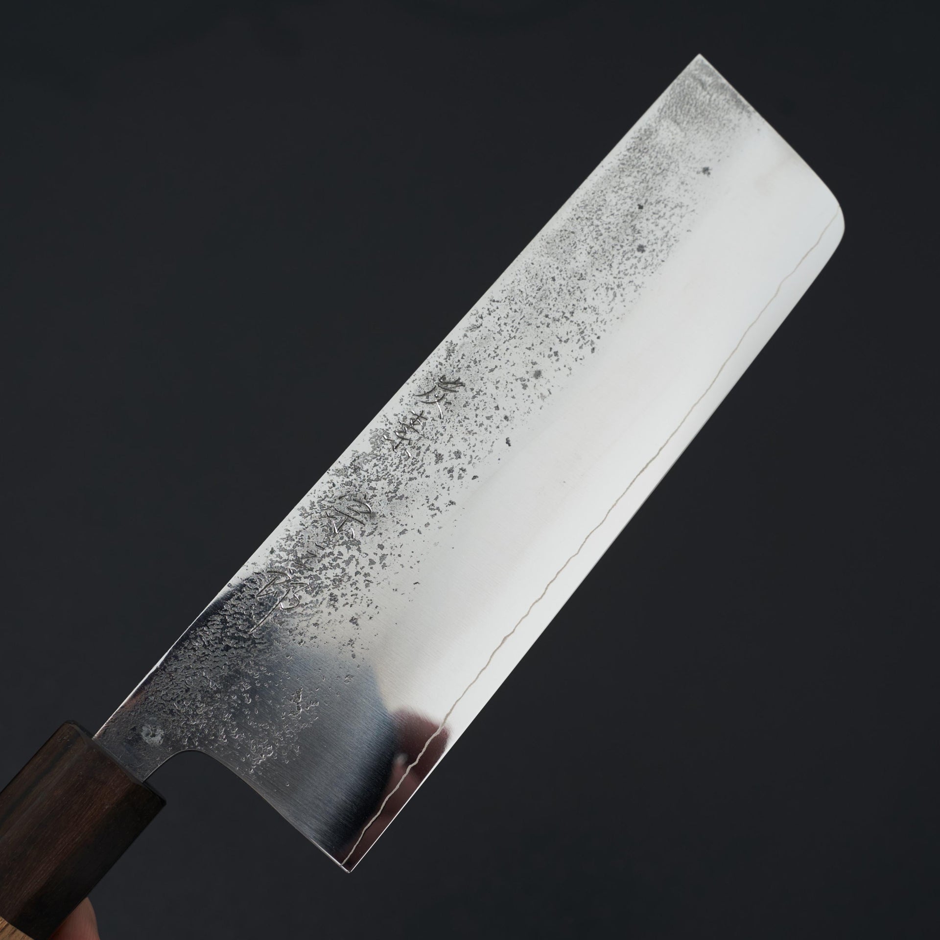 Nihei SLD Nashiji Nakiri 165mm-Knife-Nihei-Carbon Knife Co