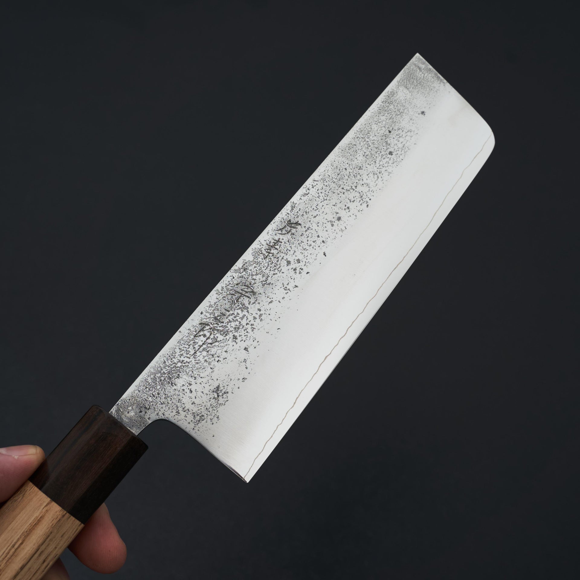 Nihei SLD Nashiji Nakiri 165mm-Knife-Nihei-Carbon Knife Co