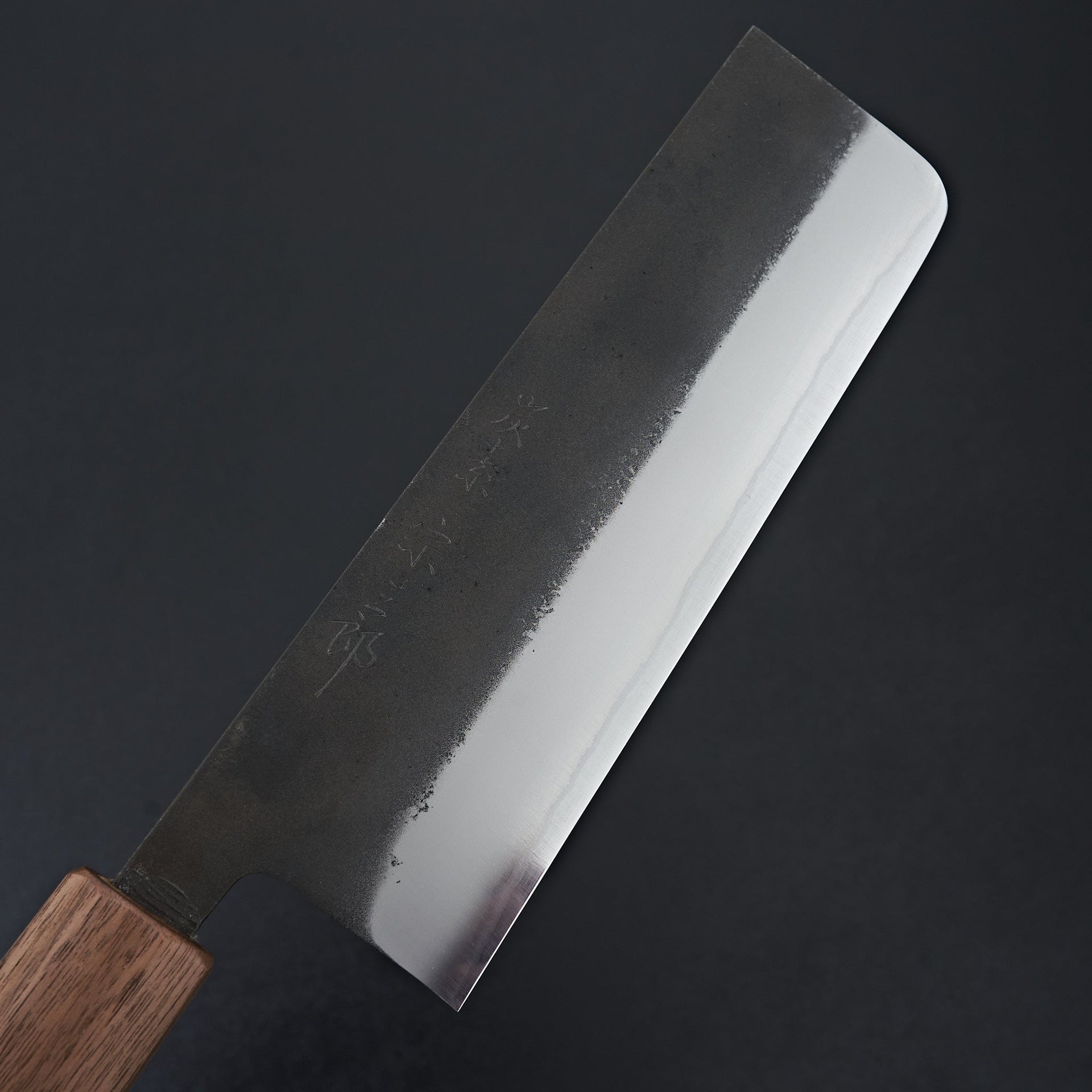 Nihei White #2 Stainless Clad Nakiri 165mm-Knife-Nihei-Carbon Knife Co