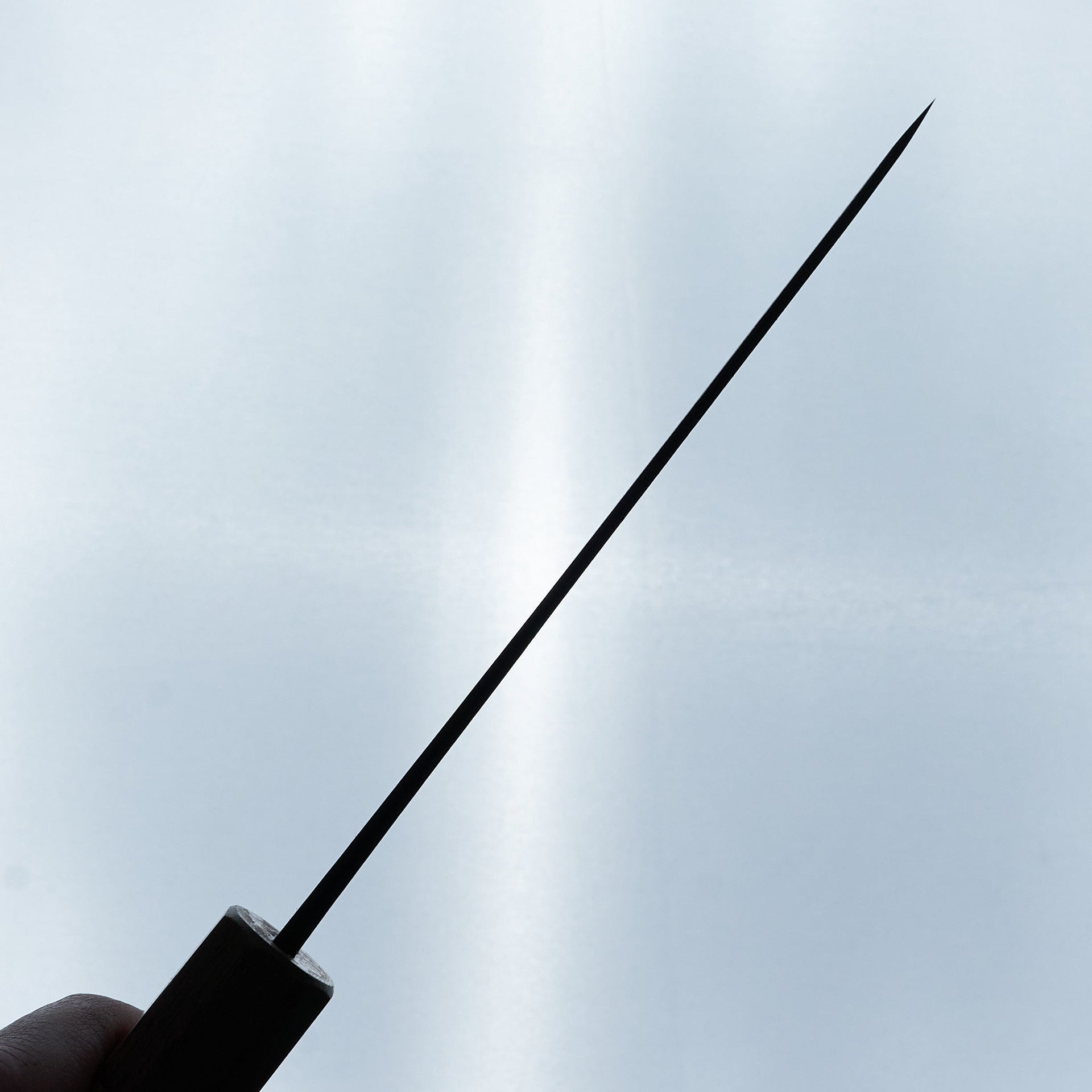 Nihei White #2 Stainless Clad Santoku 165mm-Knife-Nihei-Carbon Knife Co