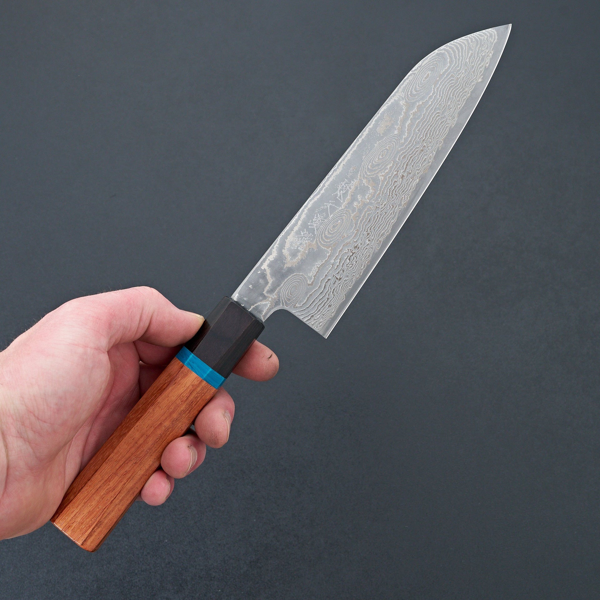Ryusen Bonten Unryu Kai Santoku 175mm-Knife-Ryusen-Carbon Knife Co