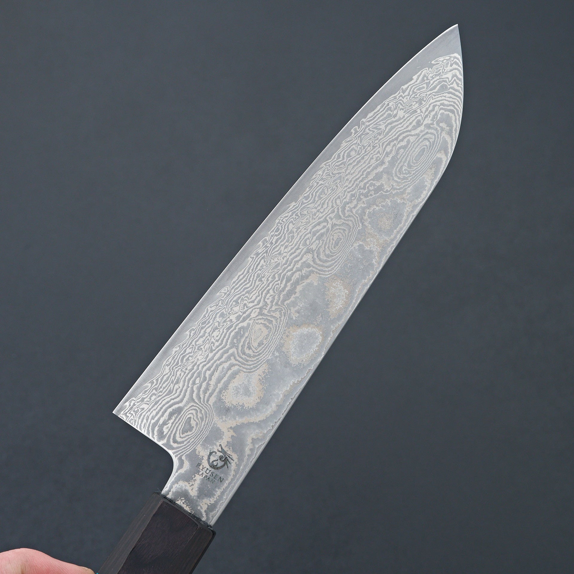 Ryusen Bonten Unryu Kai Santoku 175mm-Knife-Ryusen-Carbon Knife Co
