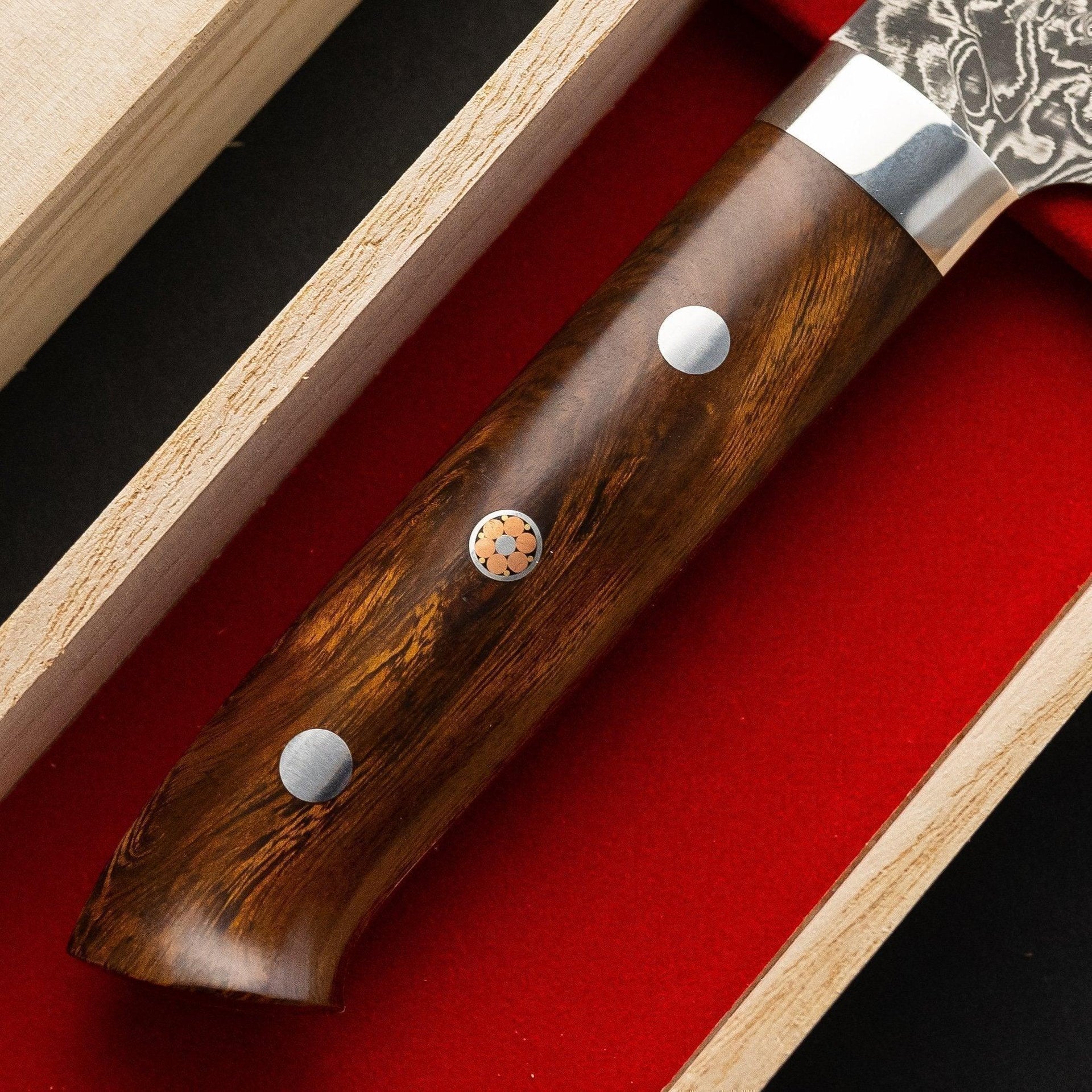 Saji R2 Ironwood Handle Gyuto 210mm-Knife-Takeshi Saji-Carbon Knife Co