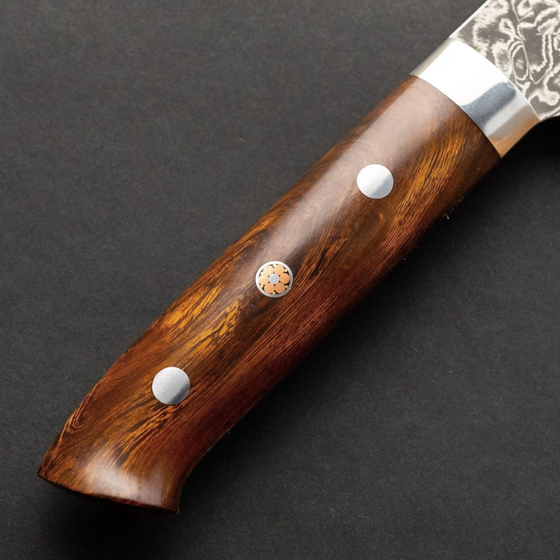 Saji R2 Ironwood Handle Gyuto 210mm-Knife-Takeshi Saji-Carbon Knife Co