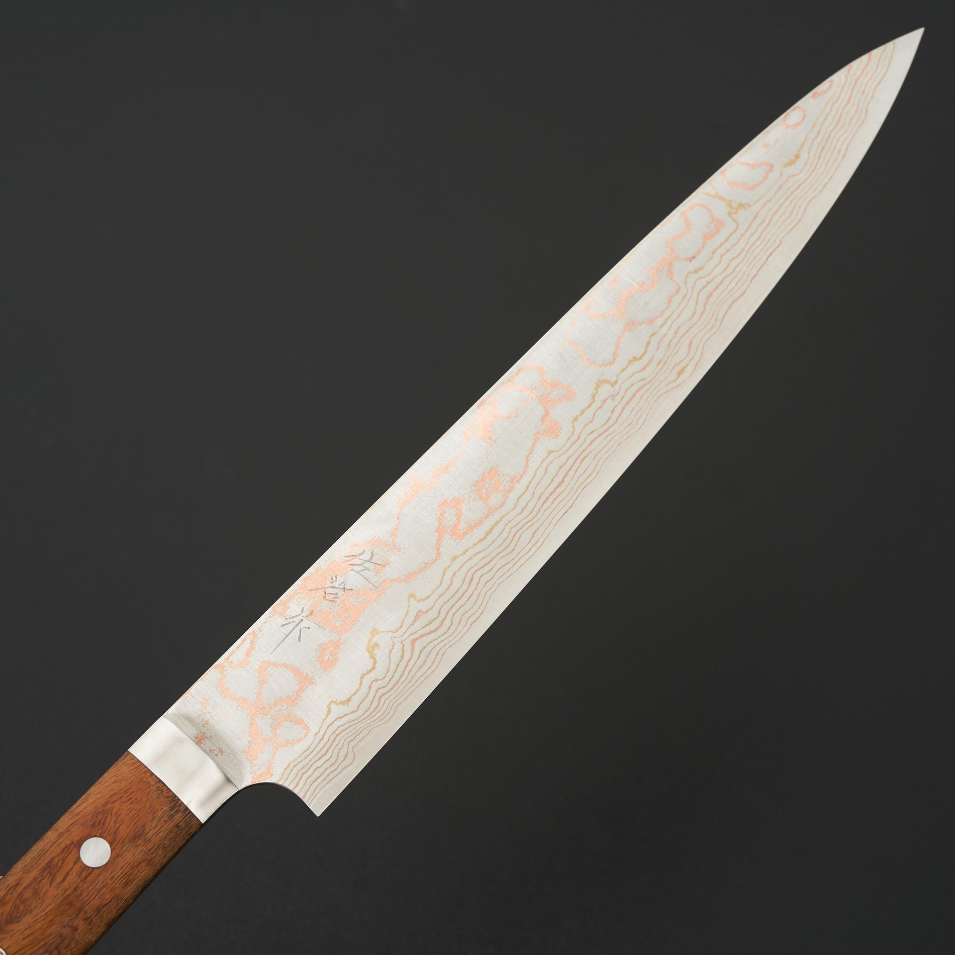 Saji Rainbow Damascus Sujihiki 270mm-Knife-Takeshi Saji-Carbon Knife Co