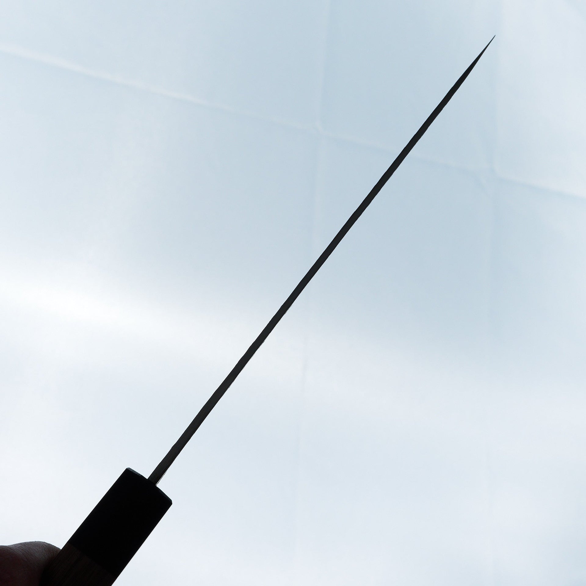 Sakai Kikumori Ginsan Tsuchime Gyuto 210mm-Knife-Sakai Kikumori-Carbon Knife Co