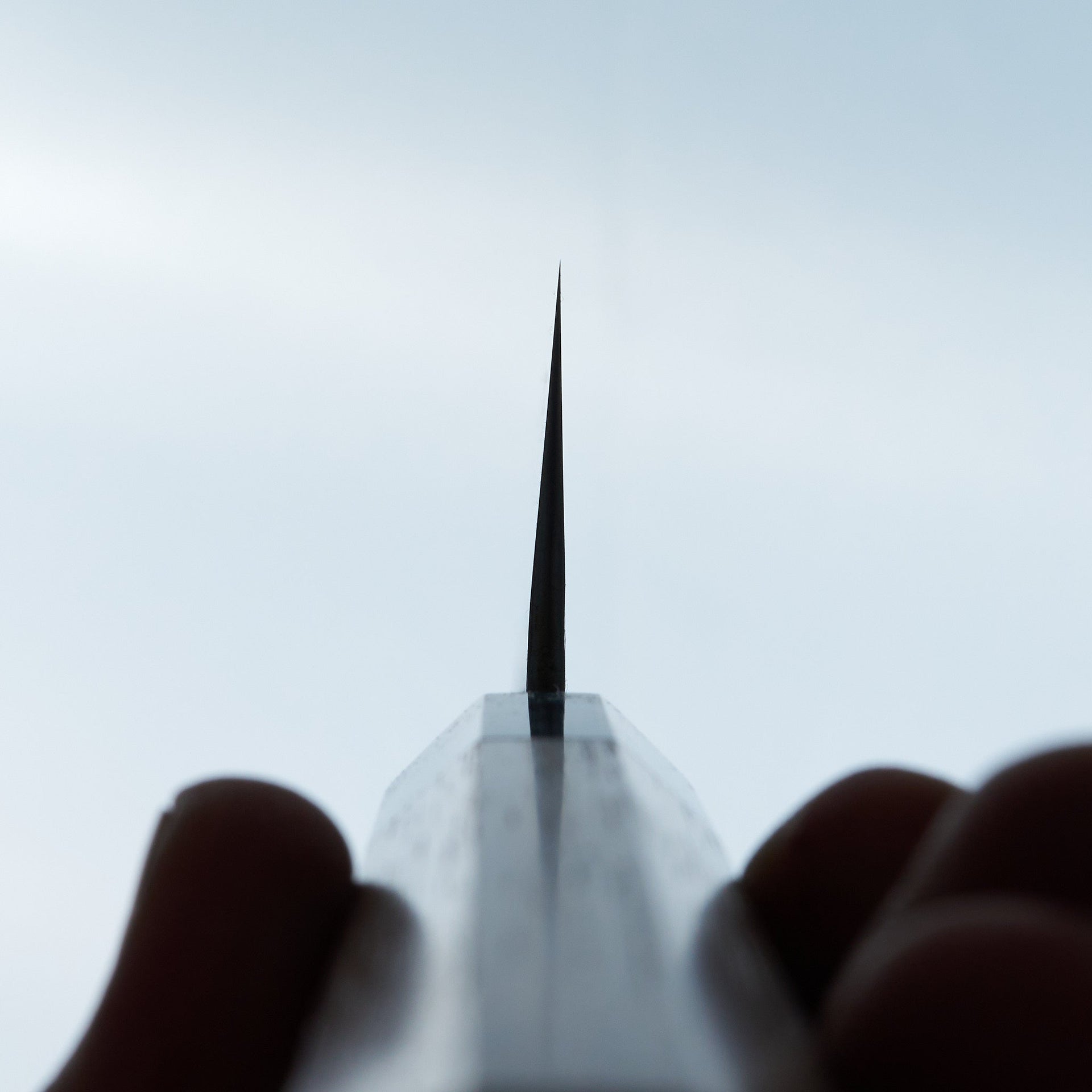 Sakai Kikumori Ginsan Tsuchime Gyuto 210mm-Knife-Sakai Kikumori-Carbon Knife Co