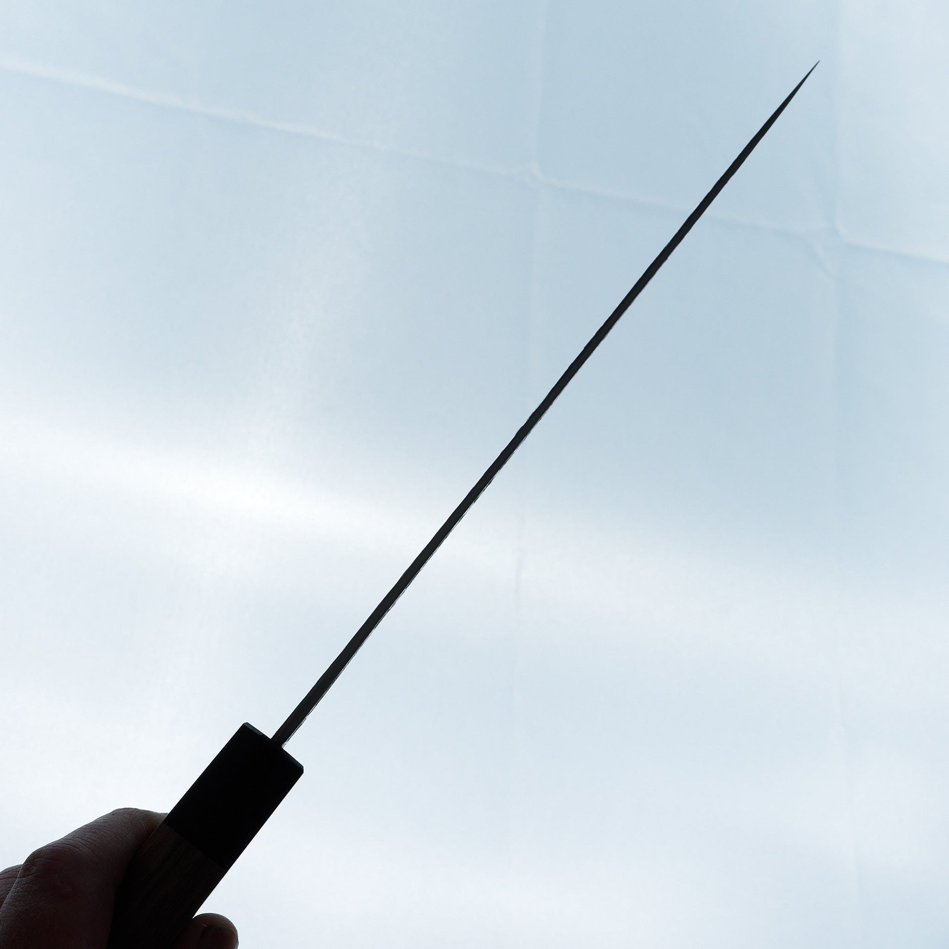 Sakai Kikumori Ginsan Tsuchime Gyuto 240mm-Knife-Sakai Kikumori-Carbon Knife Co