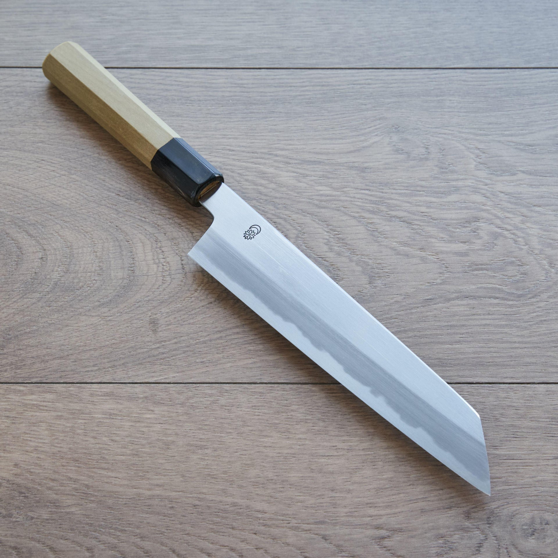 Sakai Kikumori Kikuzuki Kasumi Kiritsuke Gyuto 210mm-Knife-Sakai Kikumori-Carbon Knife Co