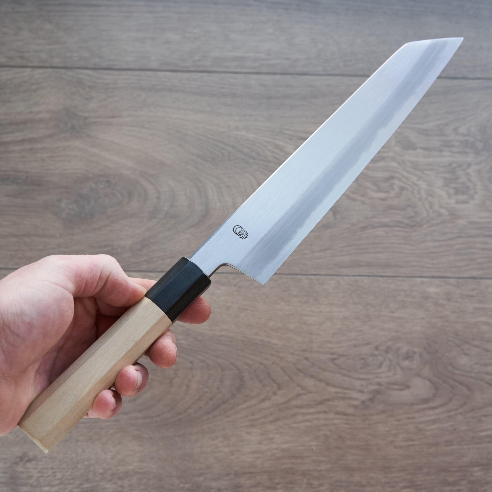 Sakai Kikumori Kikuzuki Kasumi Kiritsuke Gyuto 240mm-Knife-Sakai Kikumori-Carbon Knife Co