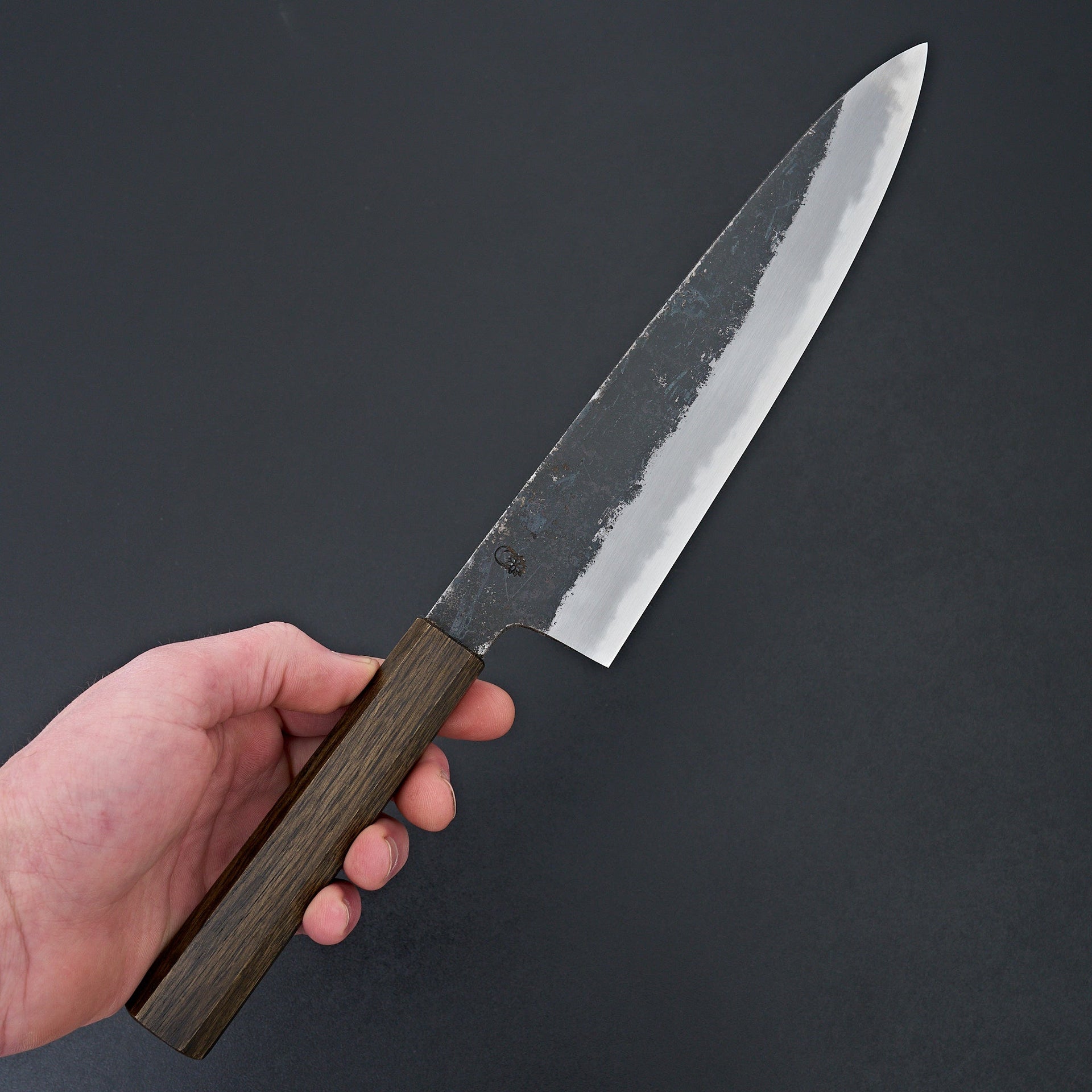 Sakai Kikumori Kikuzuki Kurouchi Gyuto 240mm-Knife-Sakai Kikumori-Carbon Knife Co