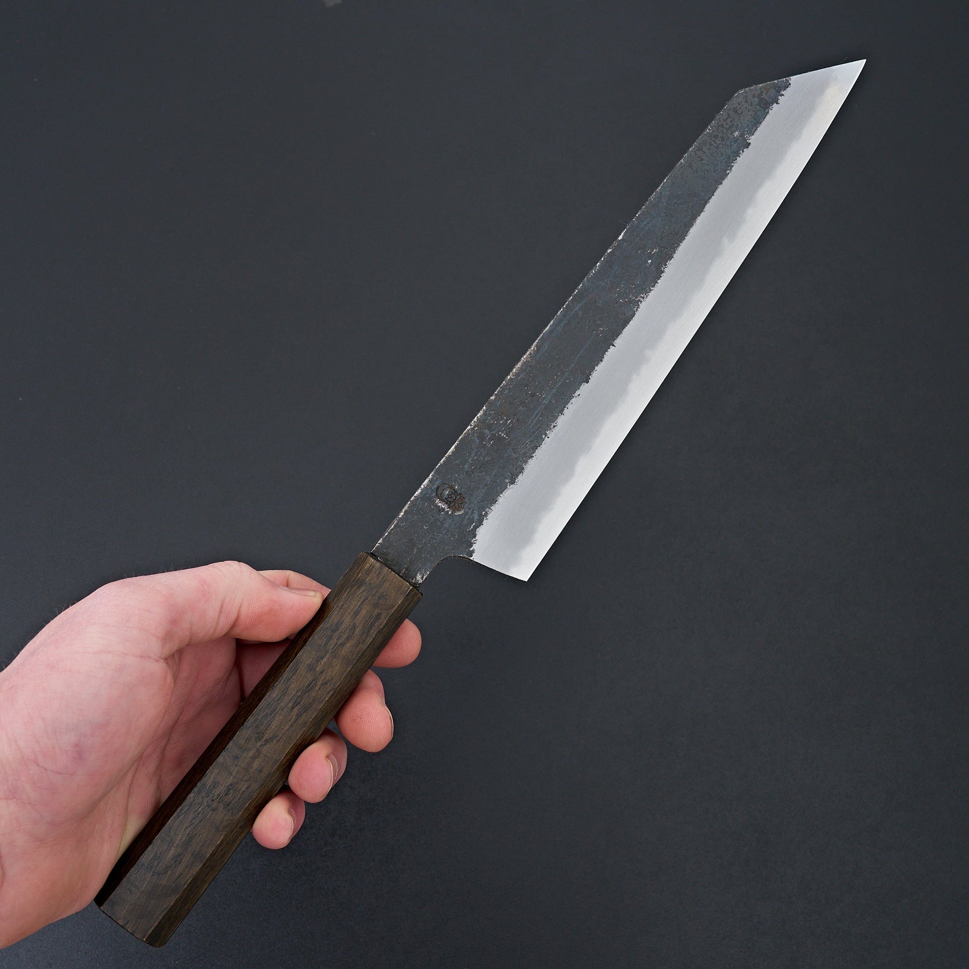 Sakai Kikumori Kikuzuki Kurouchi Kiritsuke Gyuto 240mm-Knife-Sakai Kikumori-Carbon Knife Co