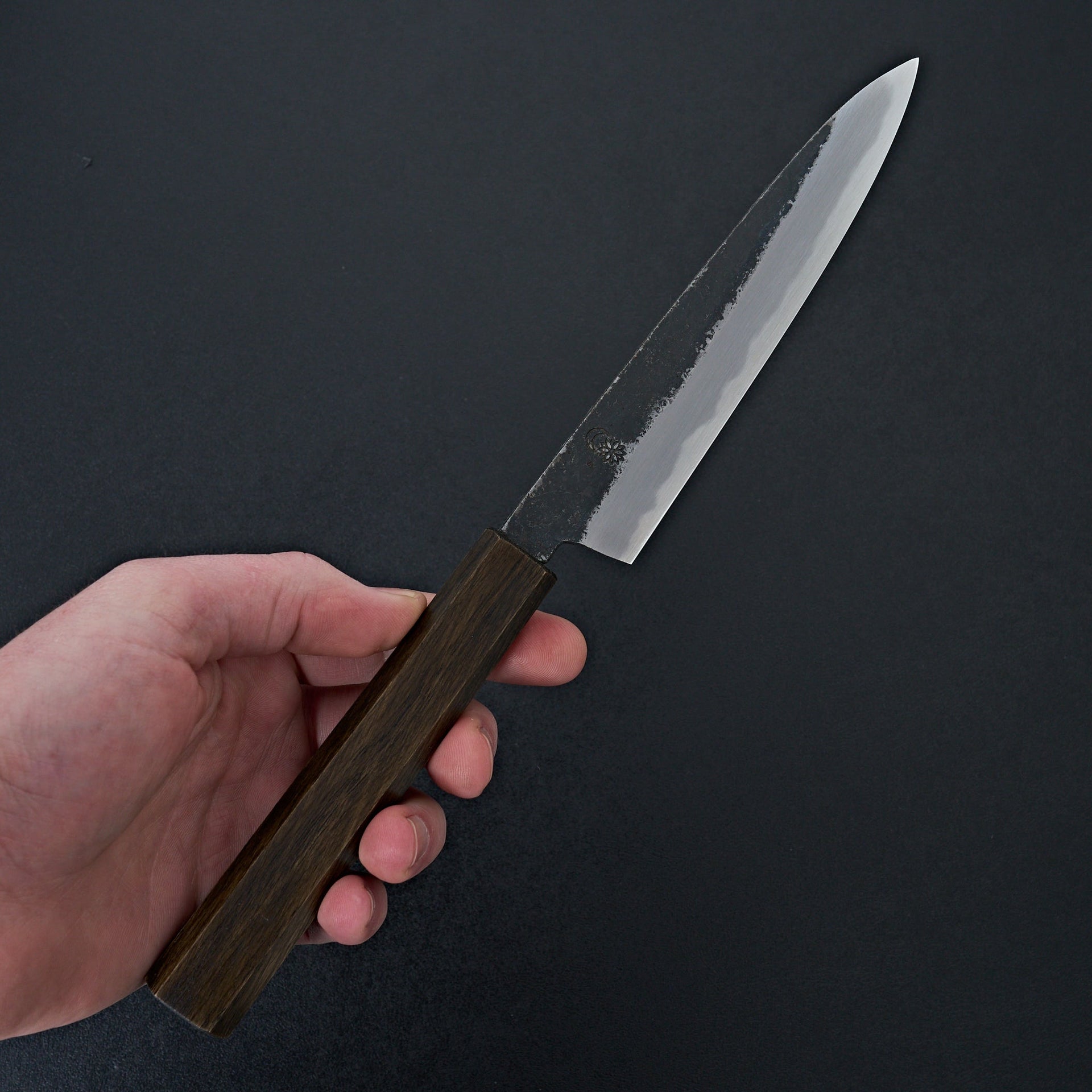 Sakai Kikumori Kikuzuki Kurouchi Petty 150mm-Knife-Sakai Kikumori-Carbon Knife Co