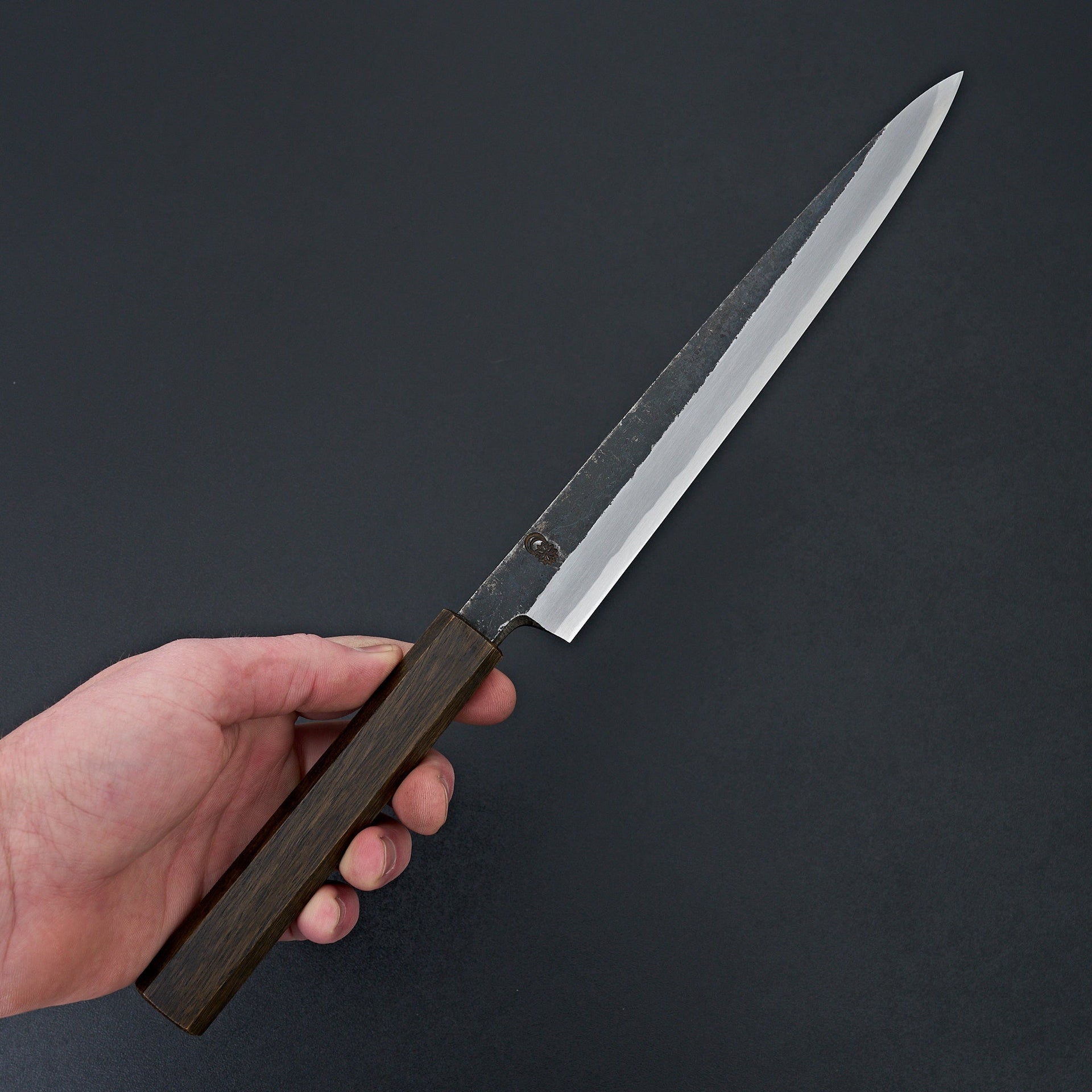 Sakai Kikumori Kikuzuki Kurouchi Yanagiba 240mm-Knife-Sakai Kikumori-Carbon Knife Co