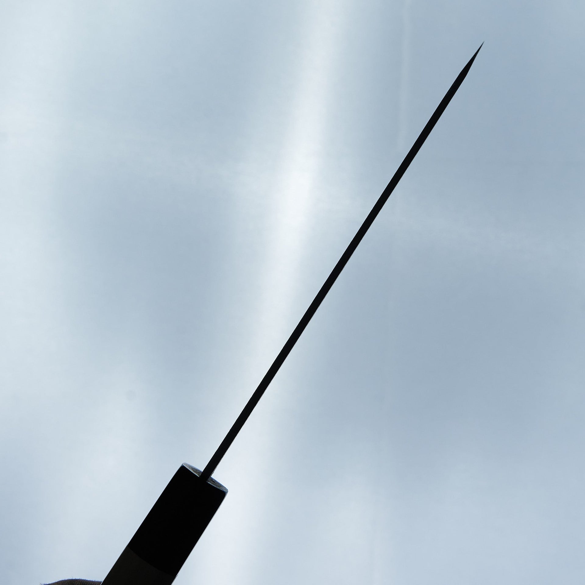 Sakai Kikumori Kikuzuki Rin Kiritsuke Santoku 180mm-Knife-Sakai Kikumori-Carbon Knife Co