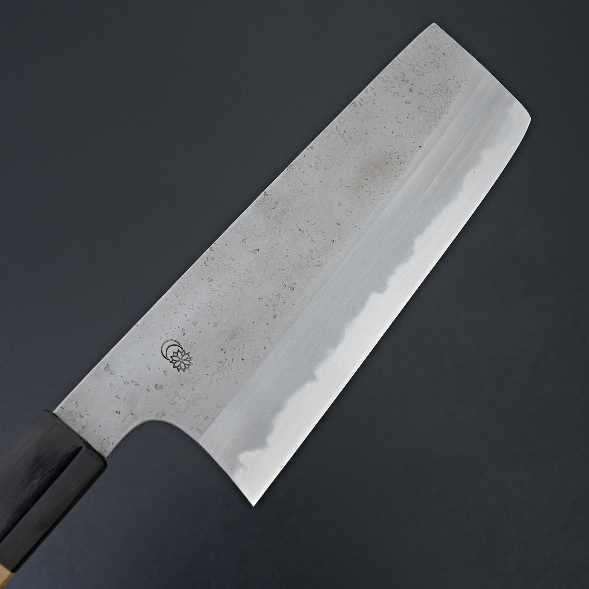 Sakai Kikumori Kikuzuki Rin Nakiri 180mm-Knife-Sakai Kikumori-Carbon Knife Co