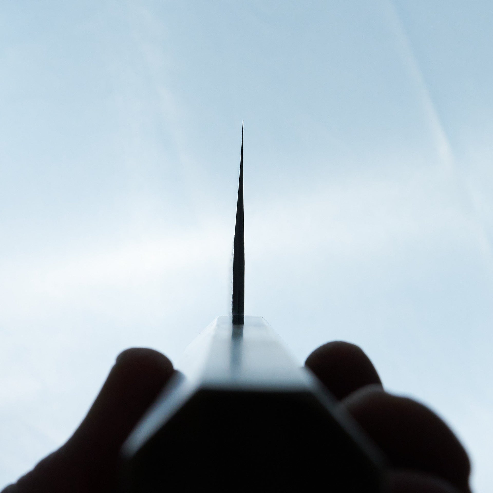 Sakai Kikumori Kikuzuki Rin Nakiri 180mm-Knife-Sakai Kikumori-Carbon Knife Co