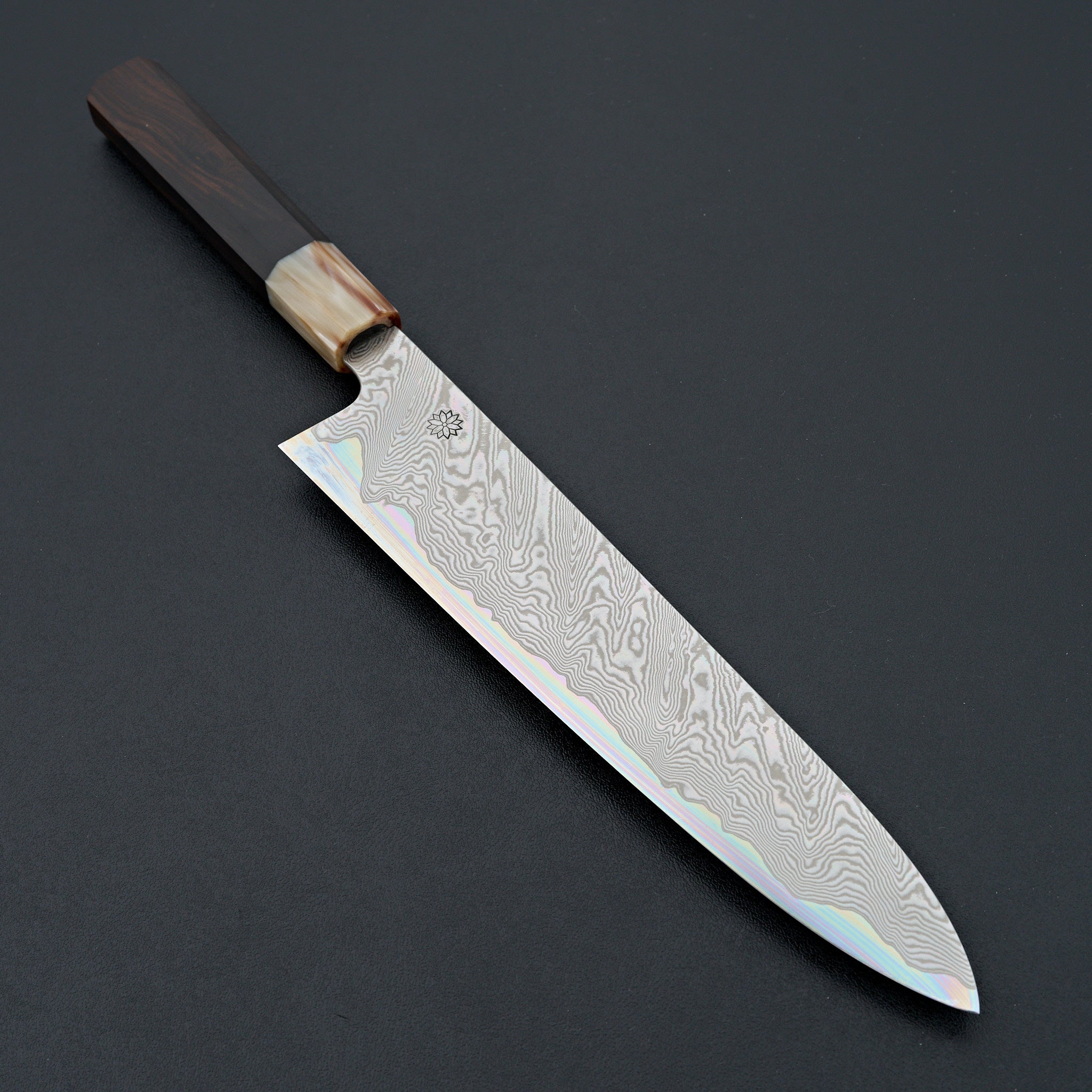 Sakai Kikumori Minamo ATS-34 Damascus Gyuto 240mm