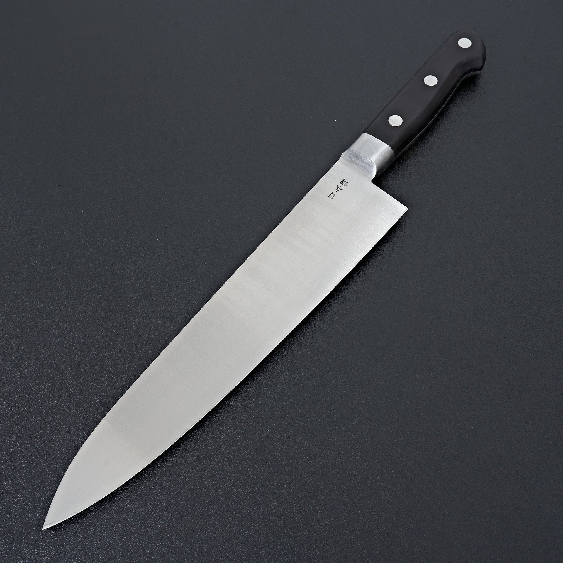 Sakai Kikumori Nihonko Carbon Gyuto 240mm-Knife-Sakai Kikumori-Carbon Knife Co