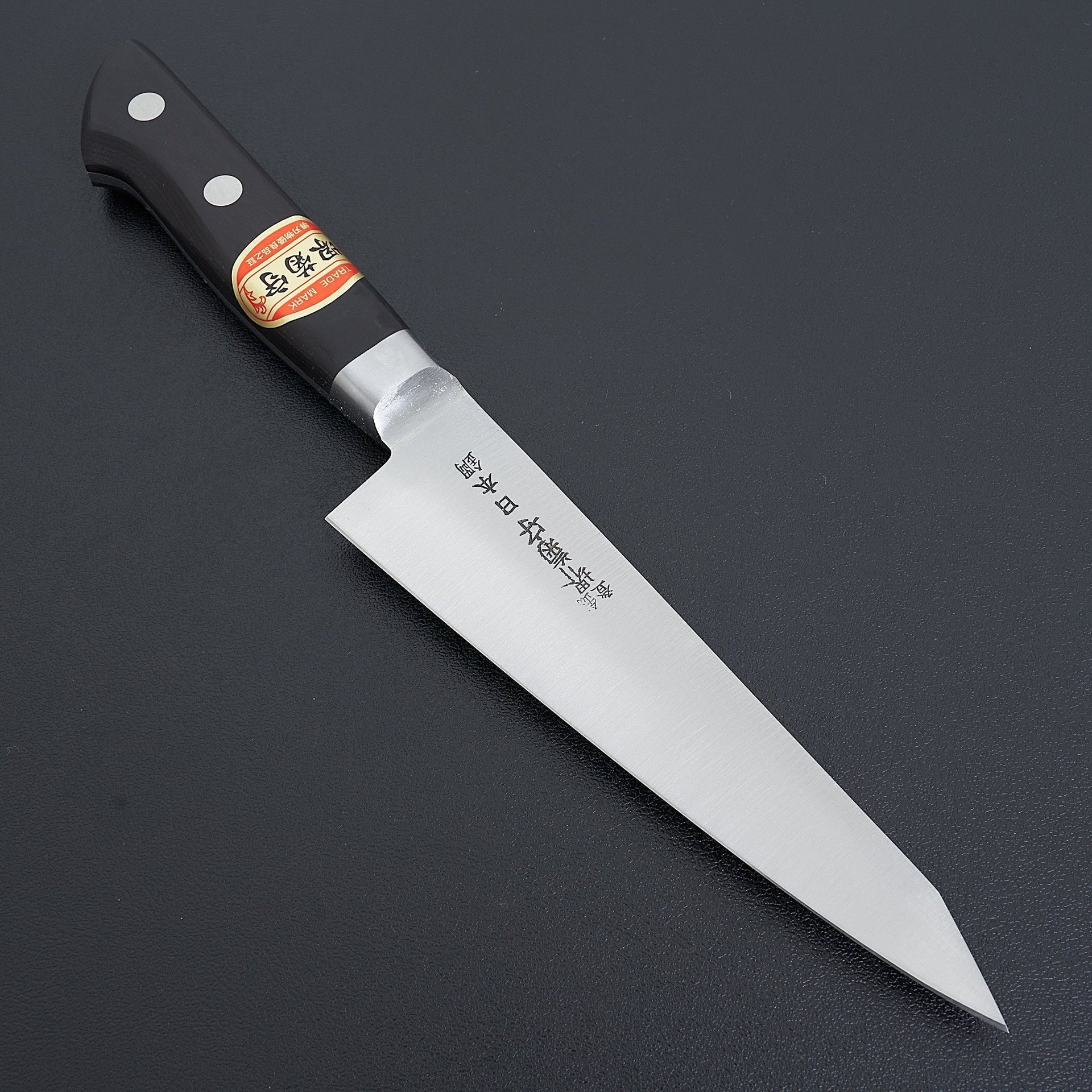 Sakai Kikumori Nihonko Carbon Honesuki Kaku 150mm-Knife-Sakai Kikumori-Carbon Knife Co