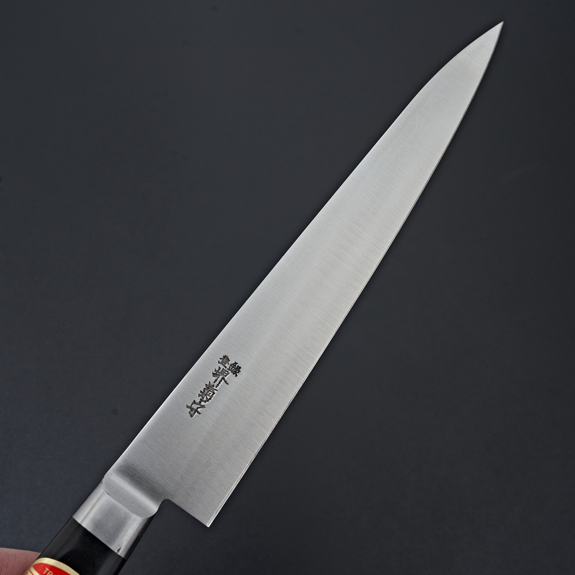 Sakai Kikumori Nihonko Carbon Sujihiki 240mm-Knife-Sakai Kikumori-Carbon Knife Co