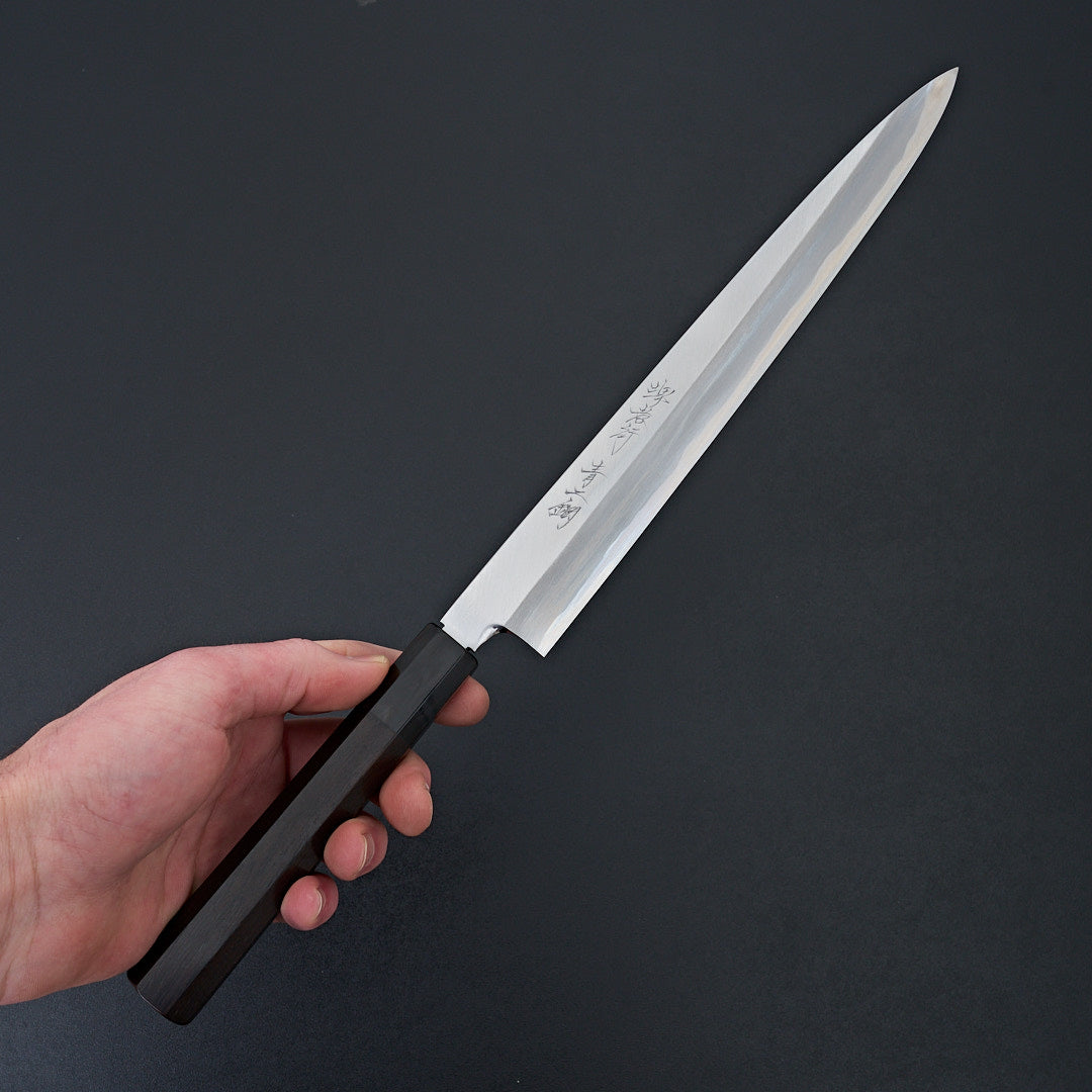 Sakai Takayuki Aonikou Blue 2 Yanagiba 270mm-Knife-Sakai Takayuki-Carbon Knife Co