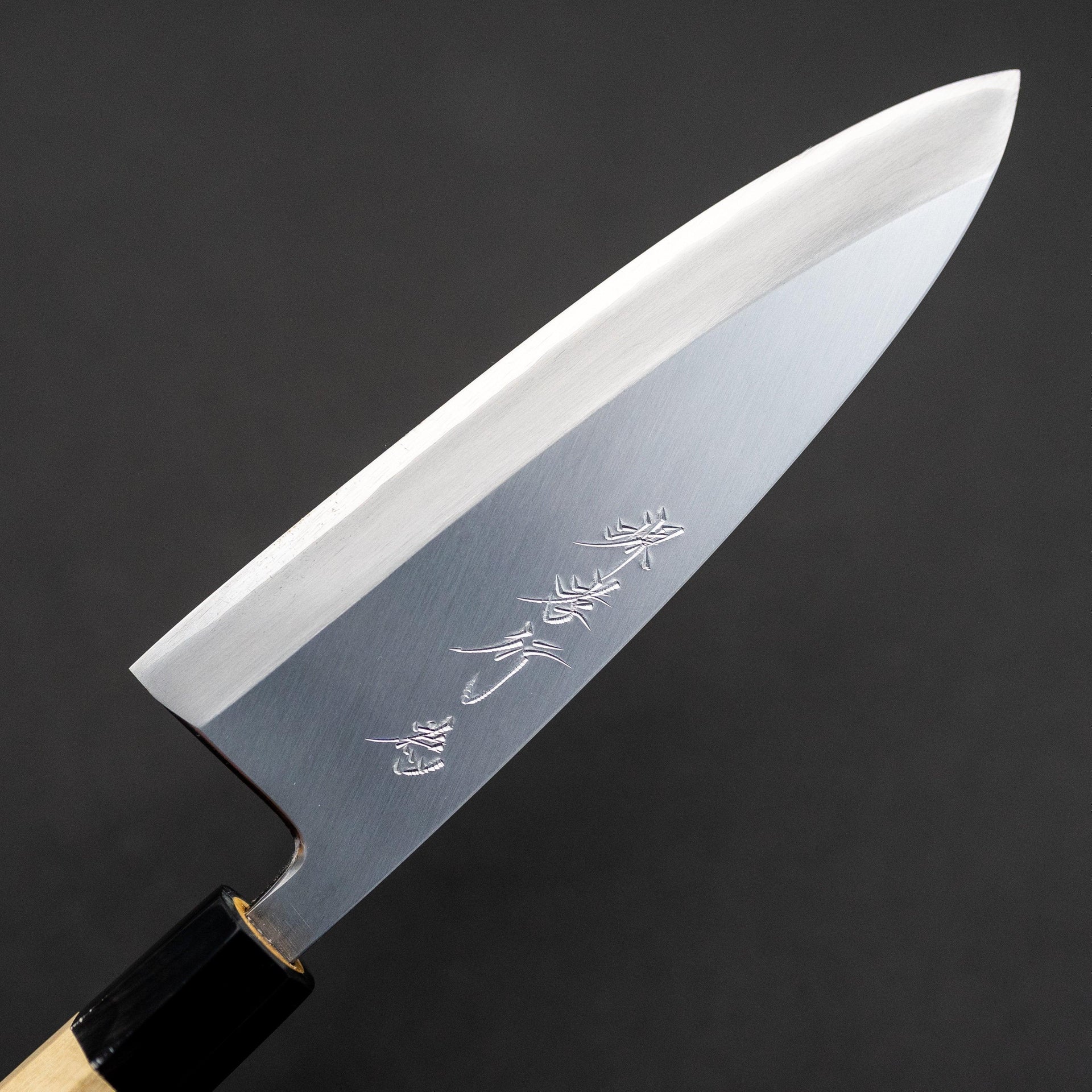 Sakai Takayuki Ginsan Silver #3 Stainless LEFT Deba 180mm-Knife-Sakai Takayuki-Carbon Knife Co
