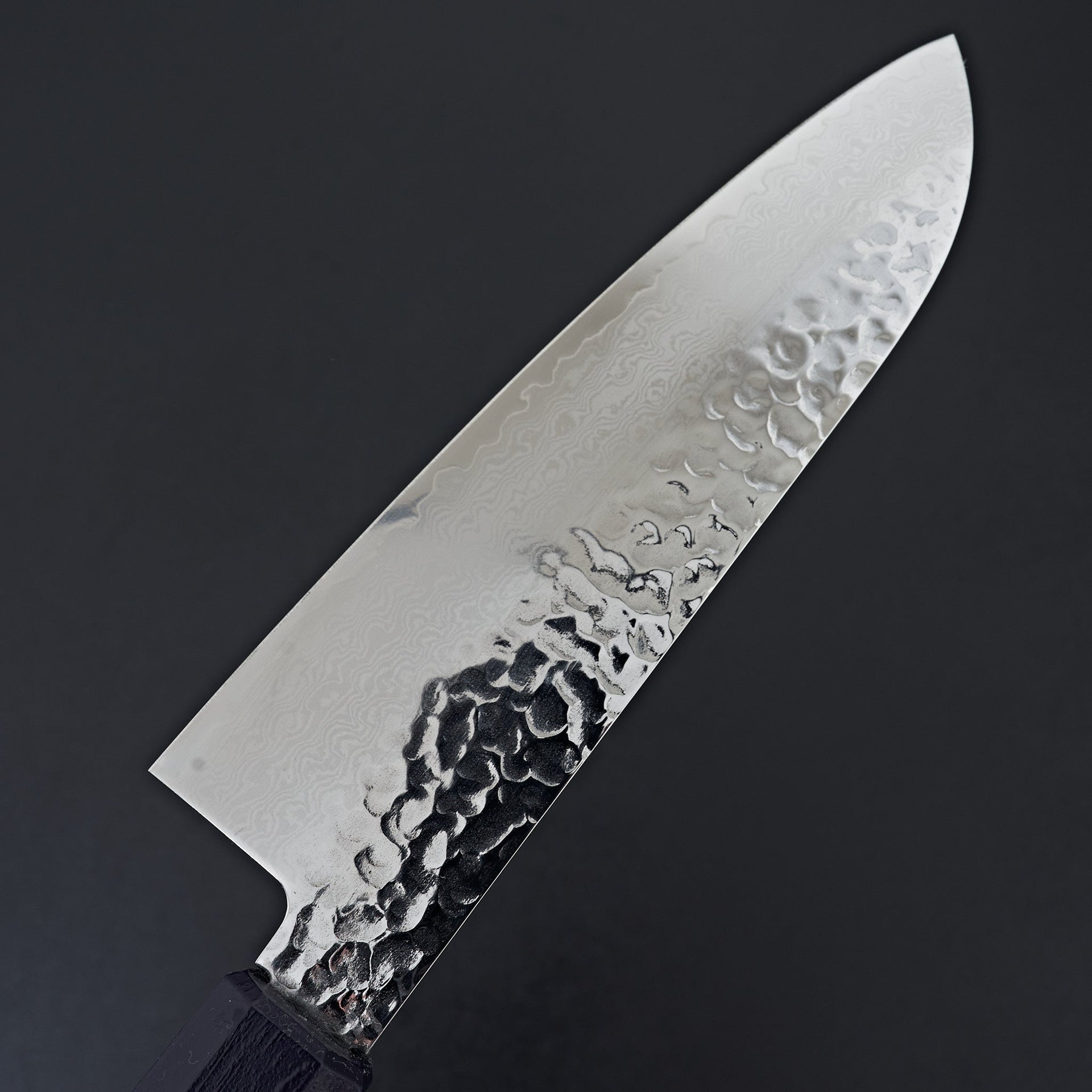 Sakai Takayuki Nanairo Blue Tortoiseshell 33 Layer Damascus Santoku 170mm-Knife-Sakai Takayuki-Carbon Knife Co