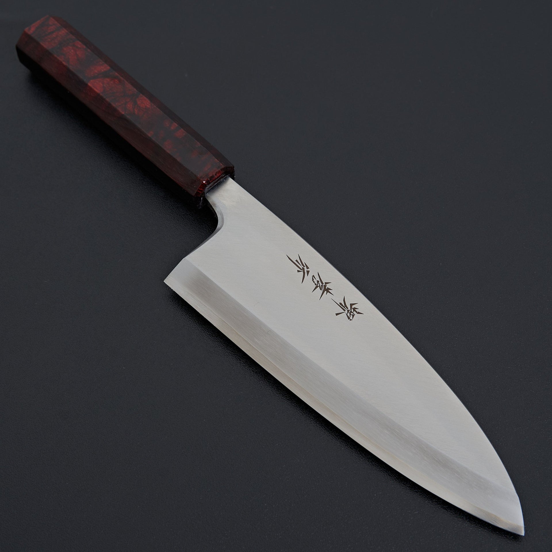 Sakai Takayuki Nanairo Wine Tortoiseshell Deba 180mm-Knife-Sakai Takayuki-Carbon Knife Co