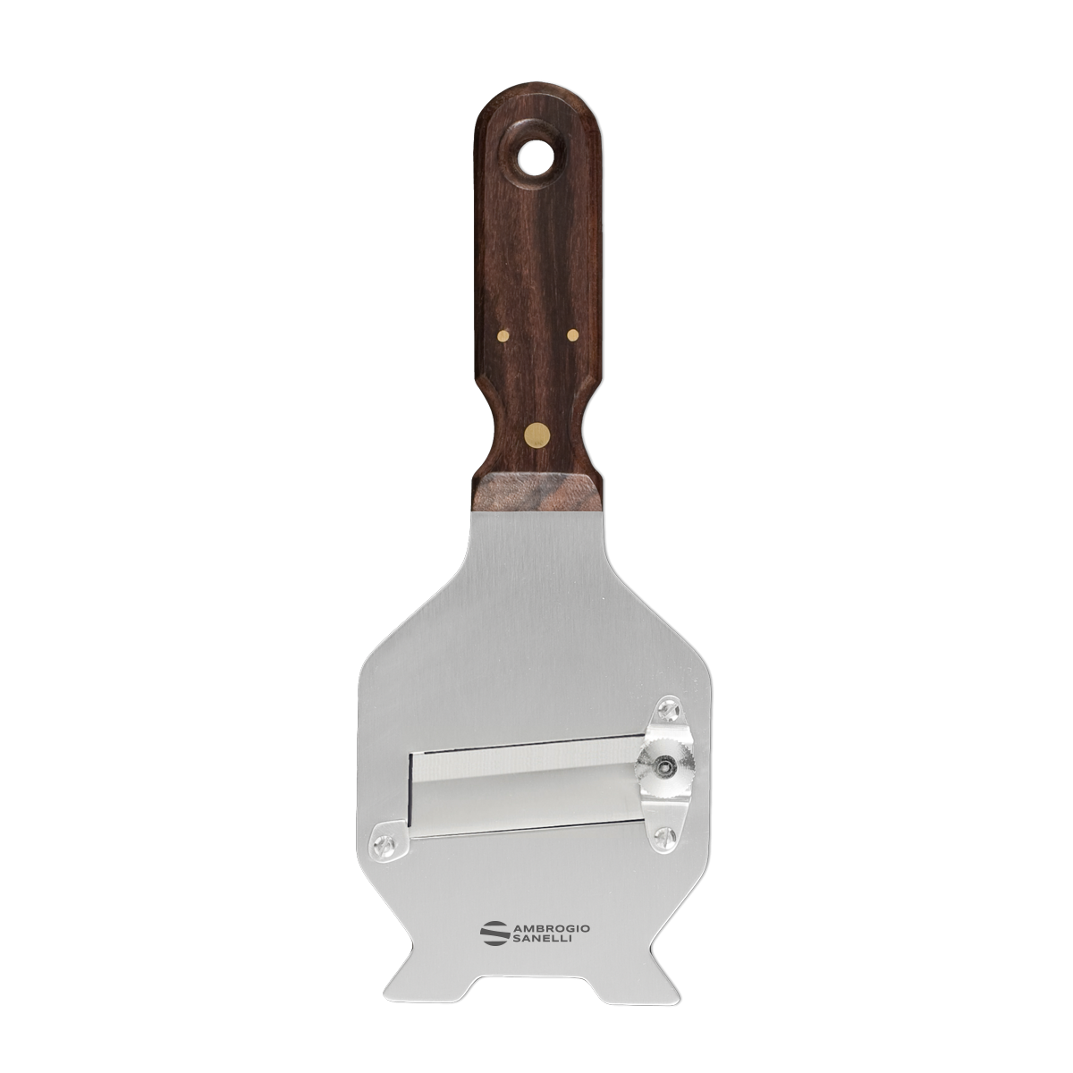 Sanelli Ambrogio Stainless Rosewood Truffle Slicer Plain Blade-kitchen tools-Sanelli Ambrogio-Carbon Knife Co