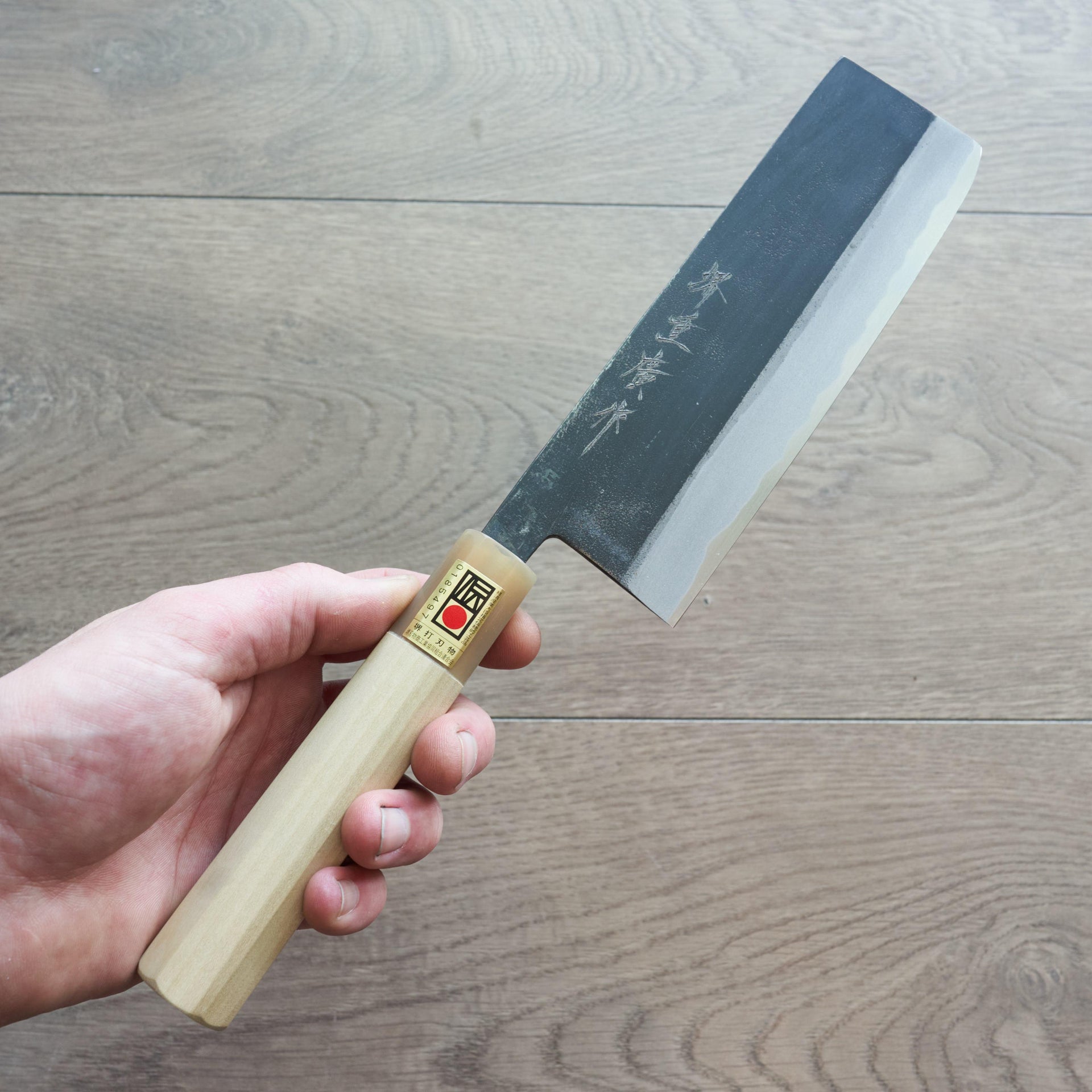 Shigehiro Kurouchi Nakiri 165mm-Knife-Shigehiro-Carbon Knife Co