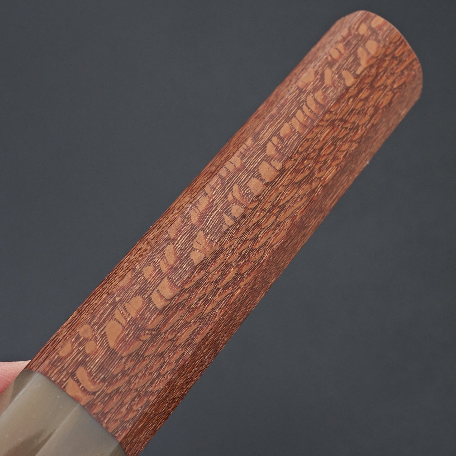 Taihei Custom Lacewood Octagonal Handle (Gyuto 210mm/ Yanagiba 270mm)-Hitohira-Carbon Knife Co