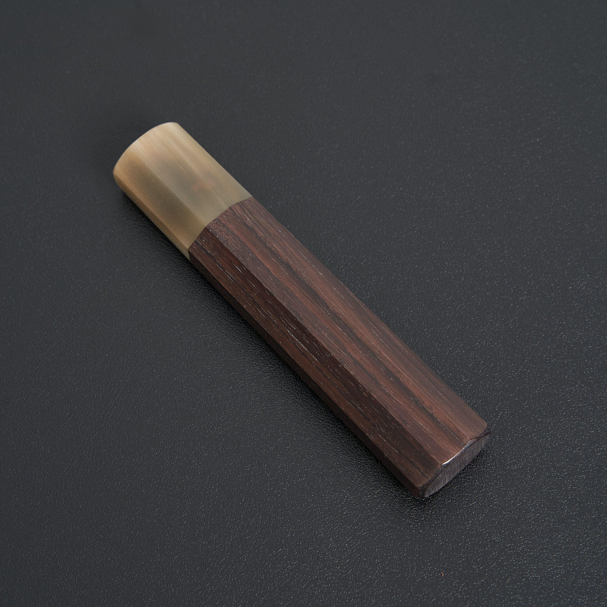 Taihei Makassar Ebony Octagonal Handle (Nakiri/ Santoku/ Usuba 180mm)-Carbon Knife Co-Carbon Knife Co
