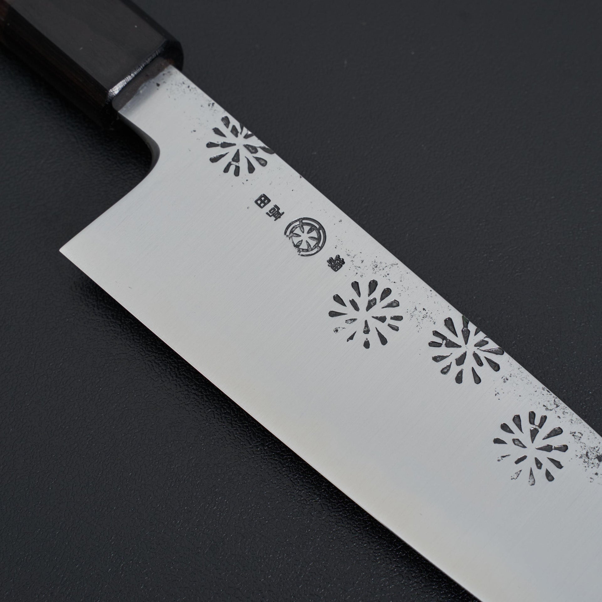 Takada No Hamono Hanabi Rosewood Santoku 180mm-Knife-Takada no Hamono-Carbon Knife Co